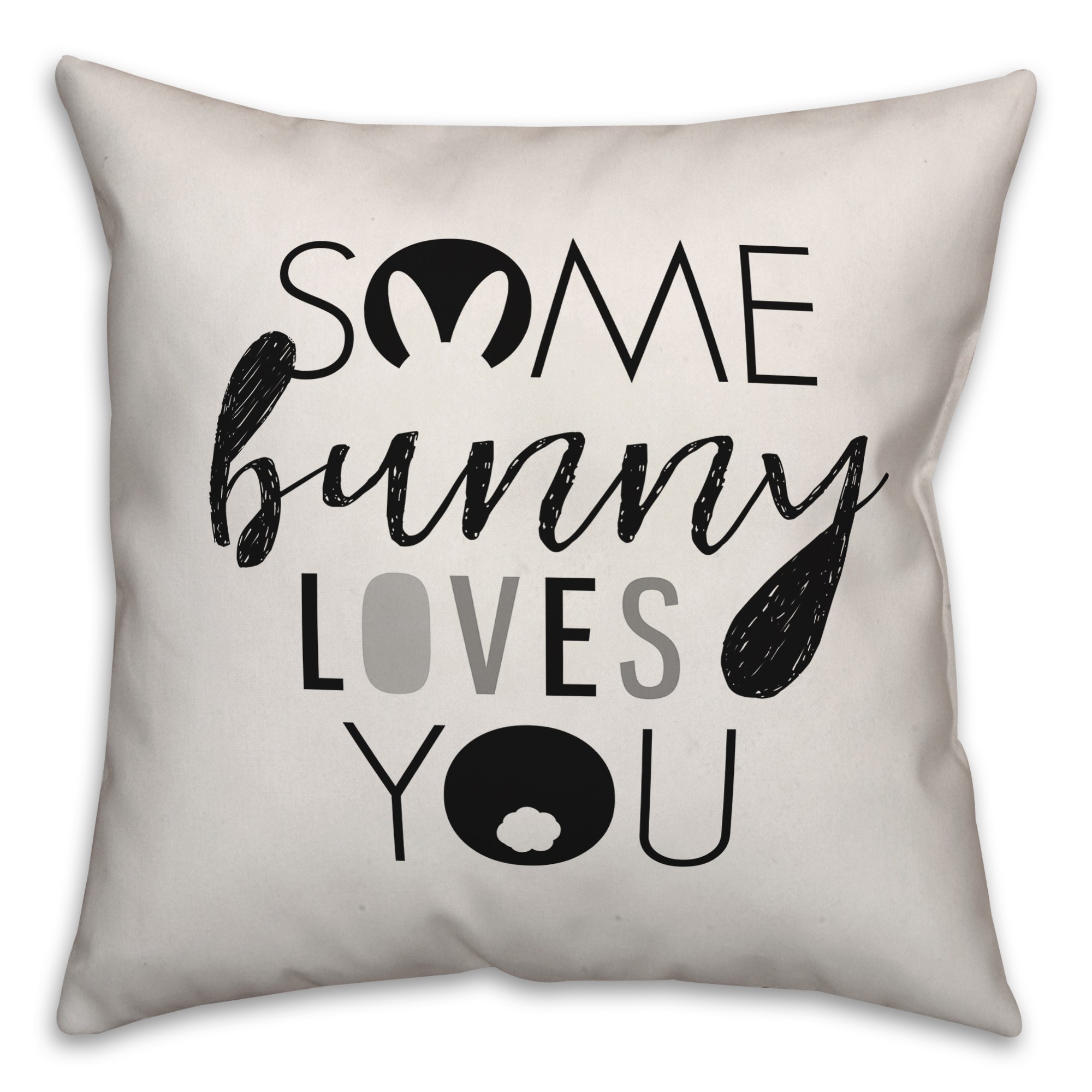 Some Bunny Loves You Pillow