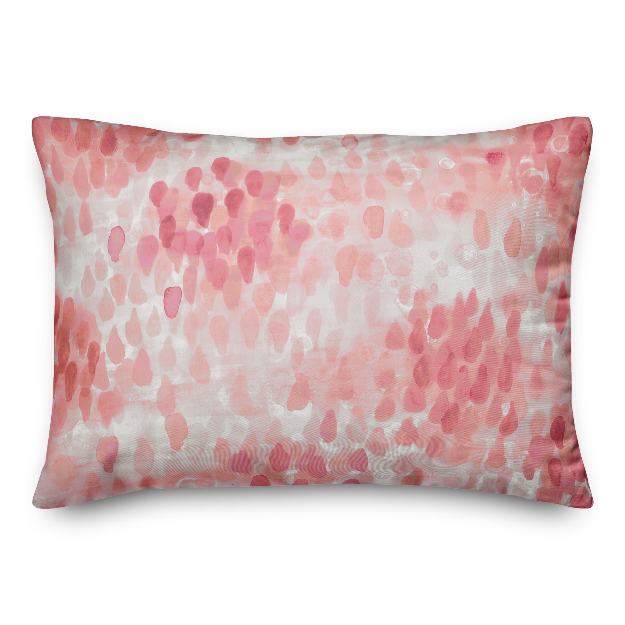 Watercolor Droplets Pillow