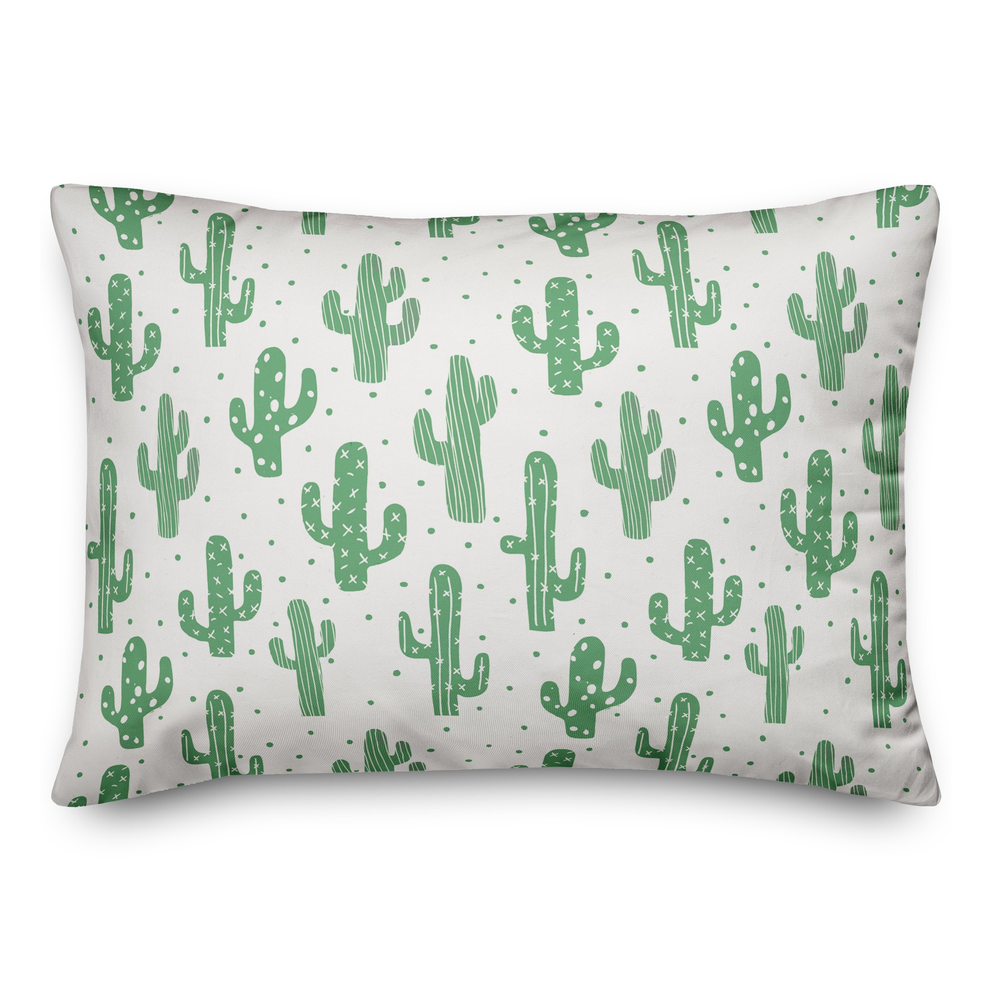 Cacti Print 14x20 Spun Poly Pillow
