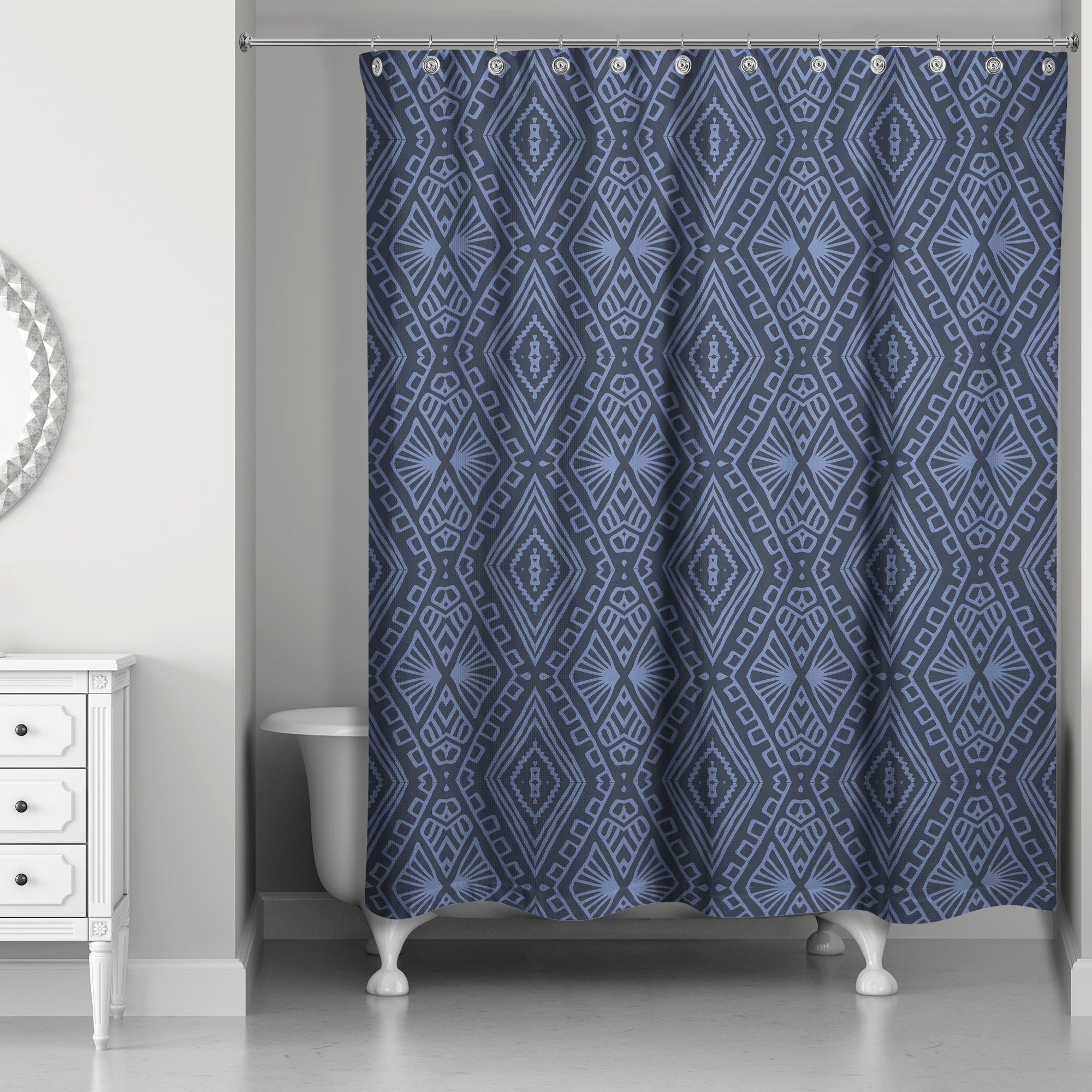 Boho Tribal Shower Curtain