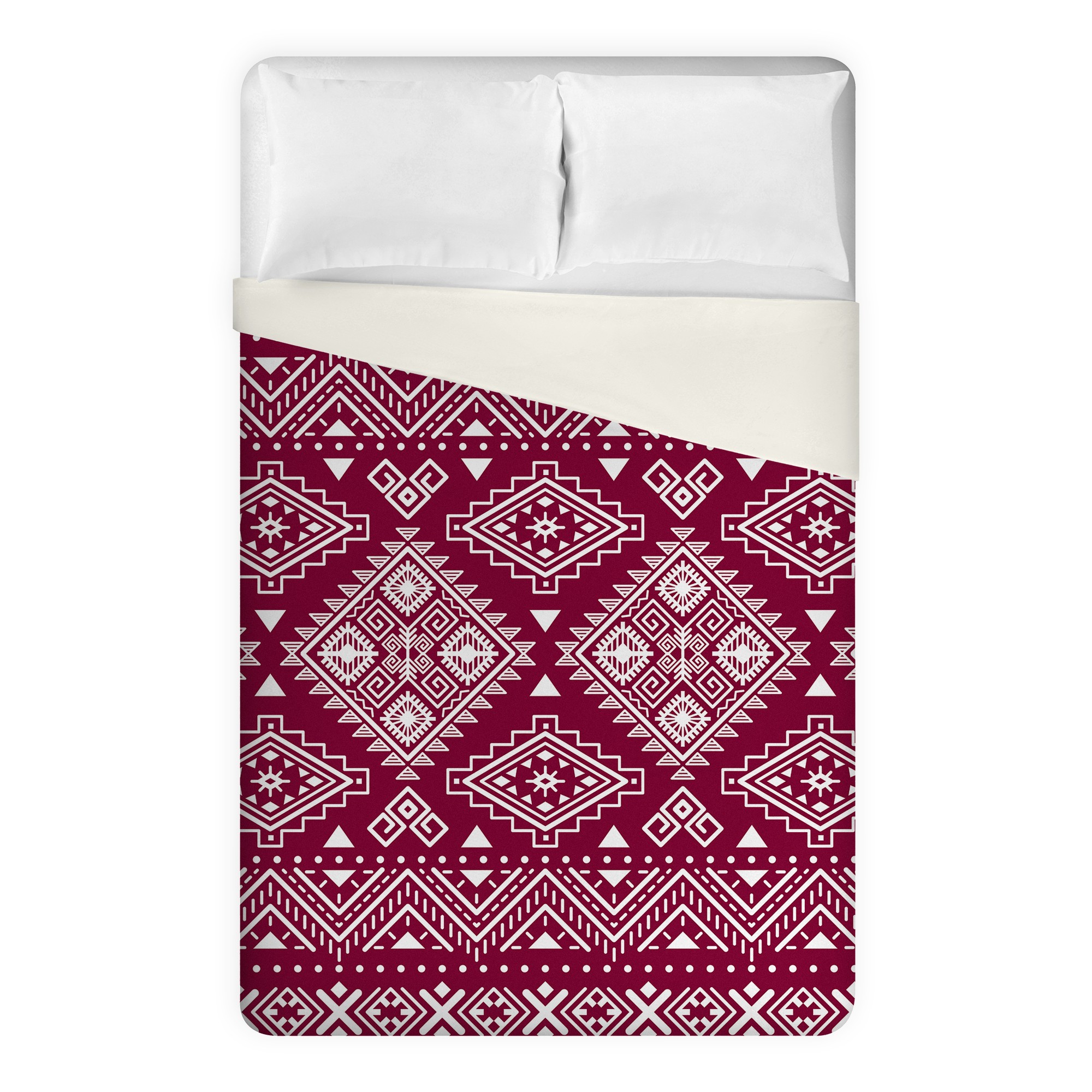 Tribal Print Brushed Poly Duvet