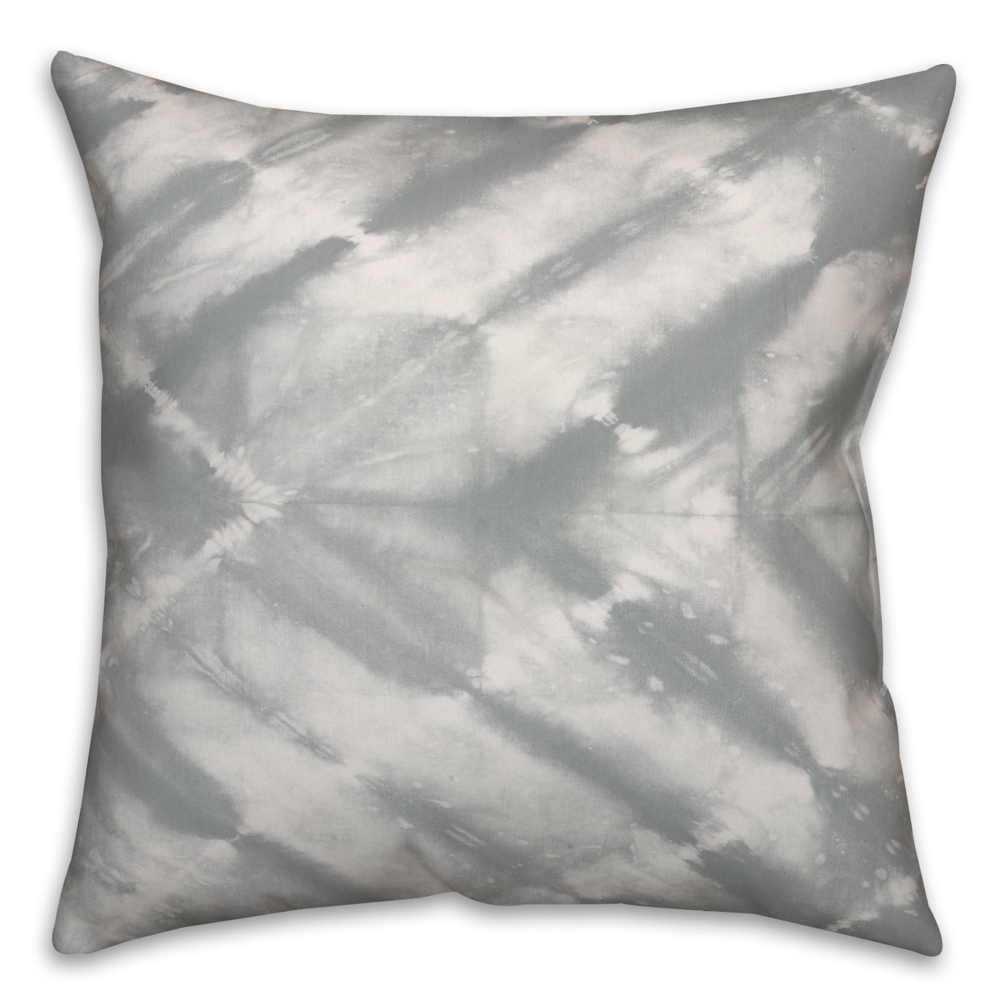 Watercolor Shibori Print Pillow