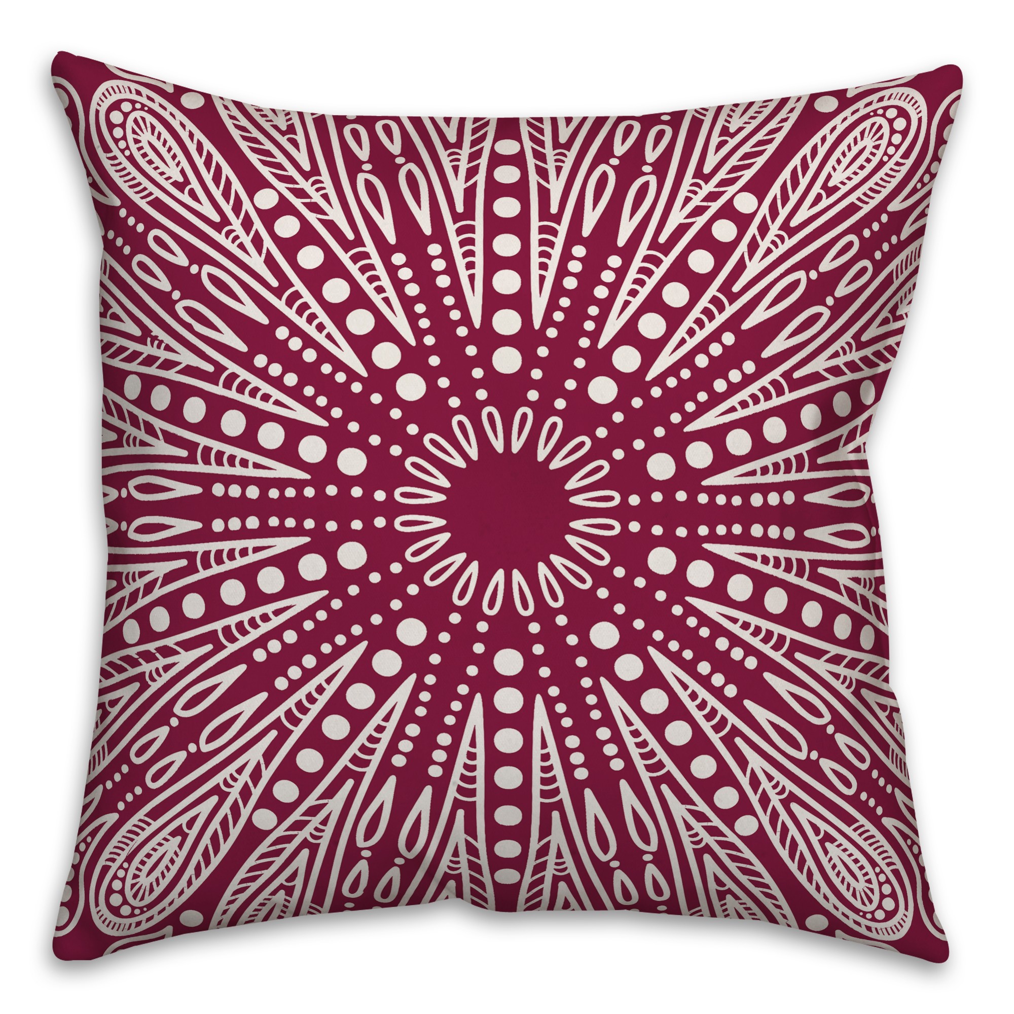 Boho Mandala Pillow