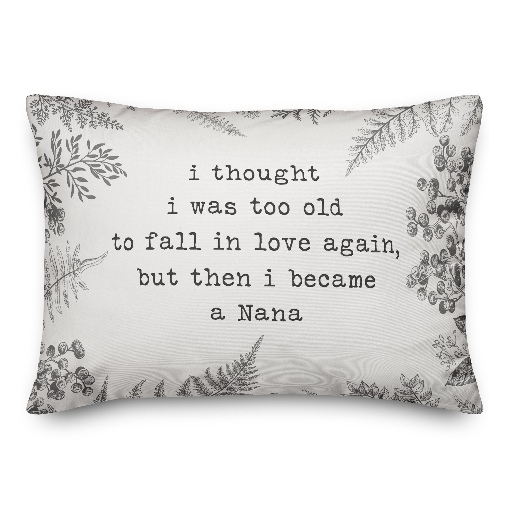 Too Old for Love Pillow