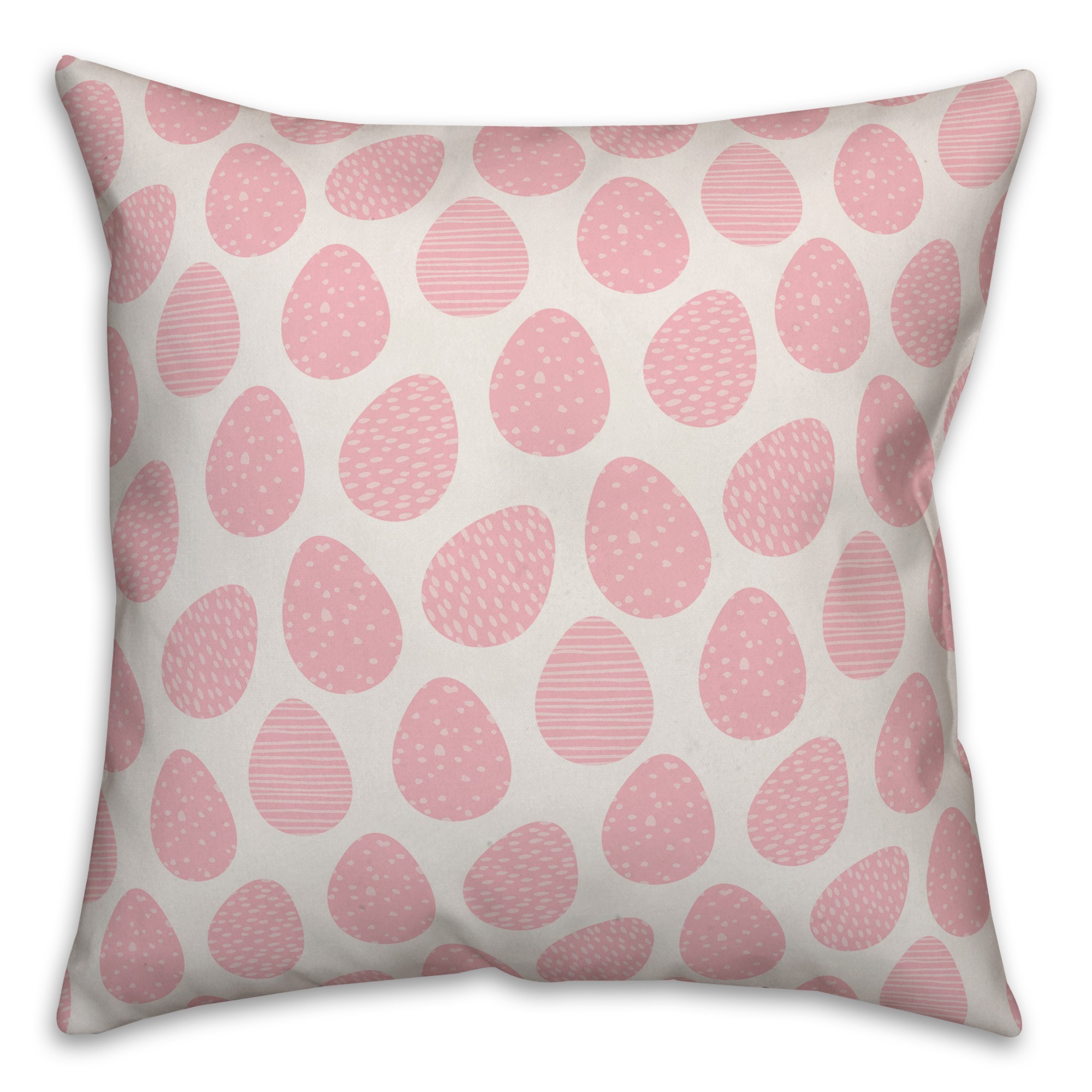 Easter Egg Pattern Pillow