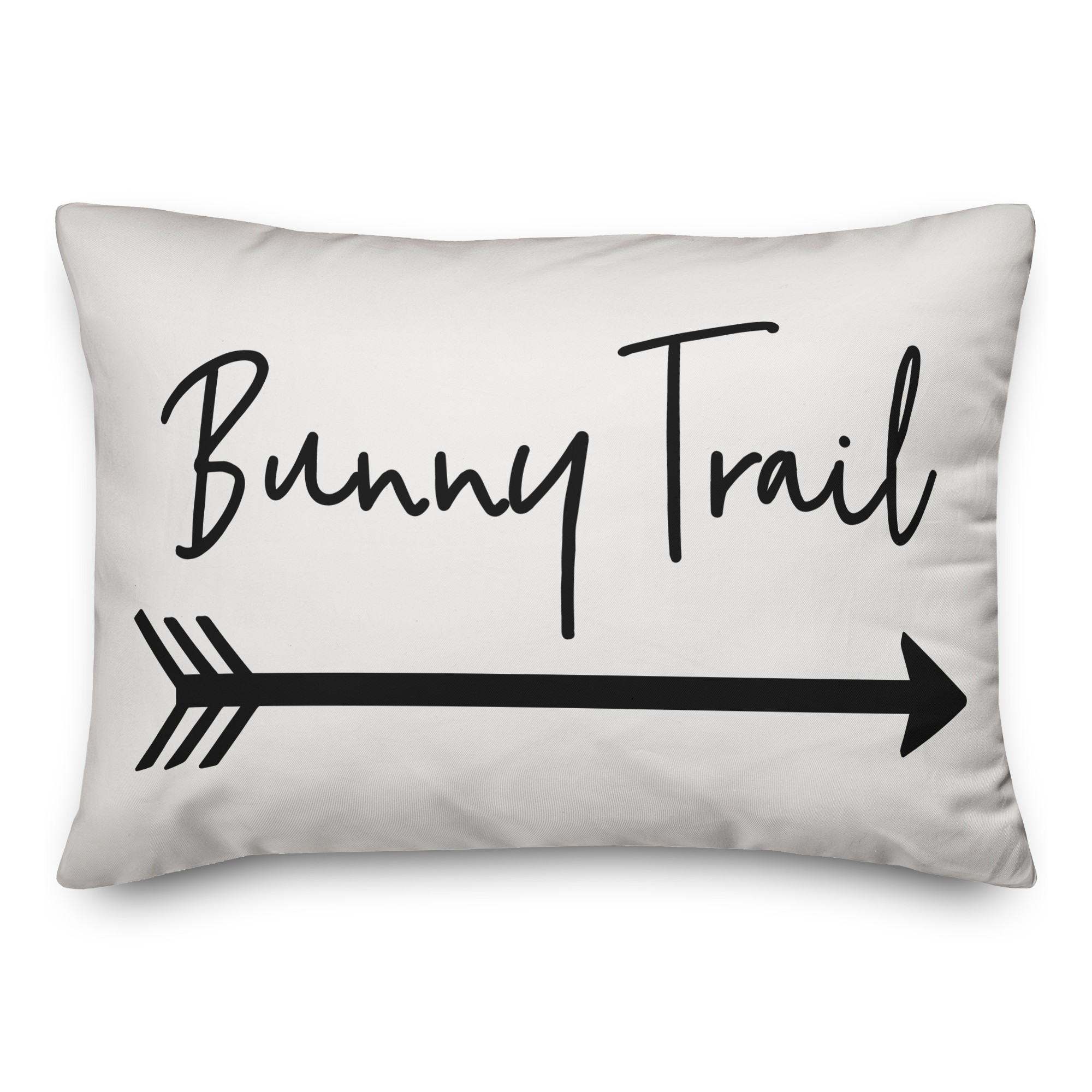 Bunny Trail Spun Poly Pillow