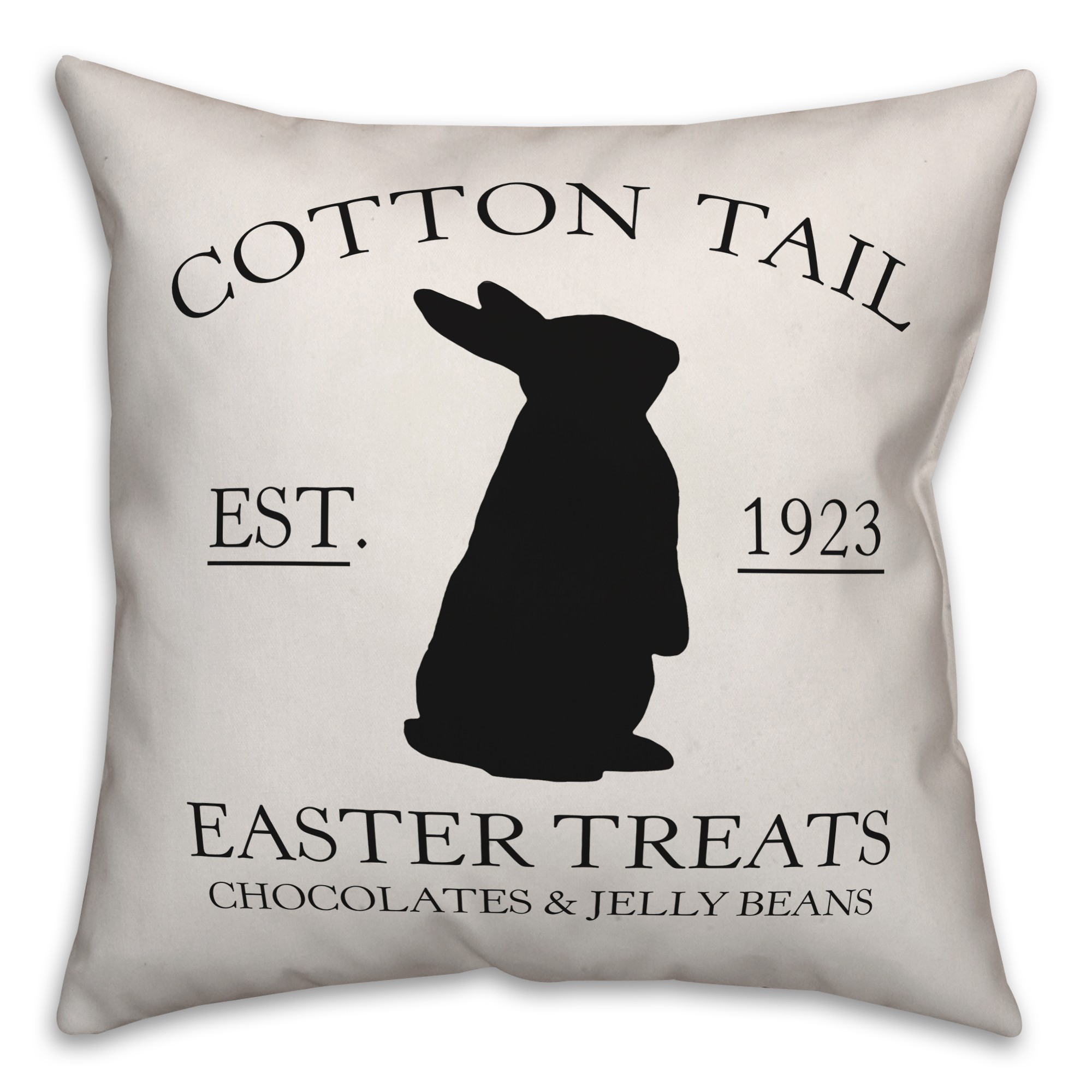 Cotton Tail Easter Treats Pillow