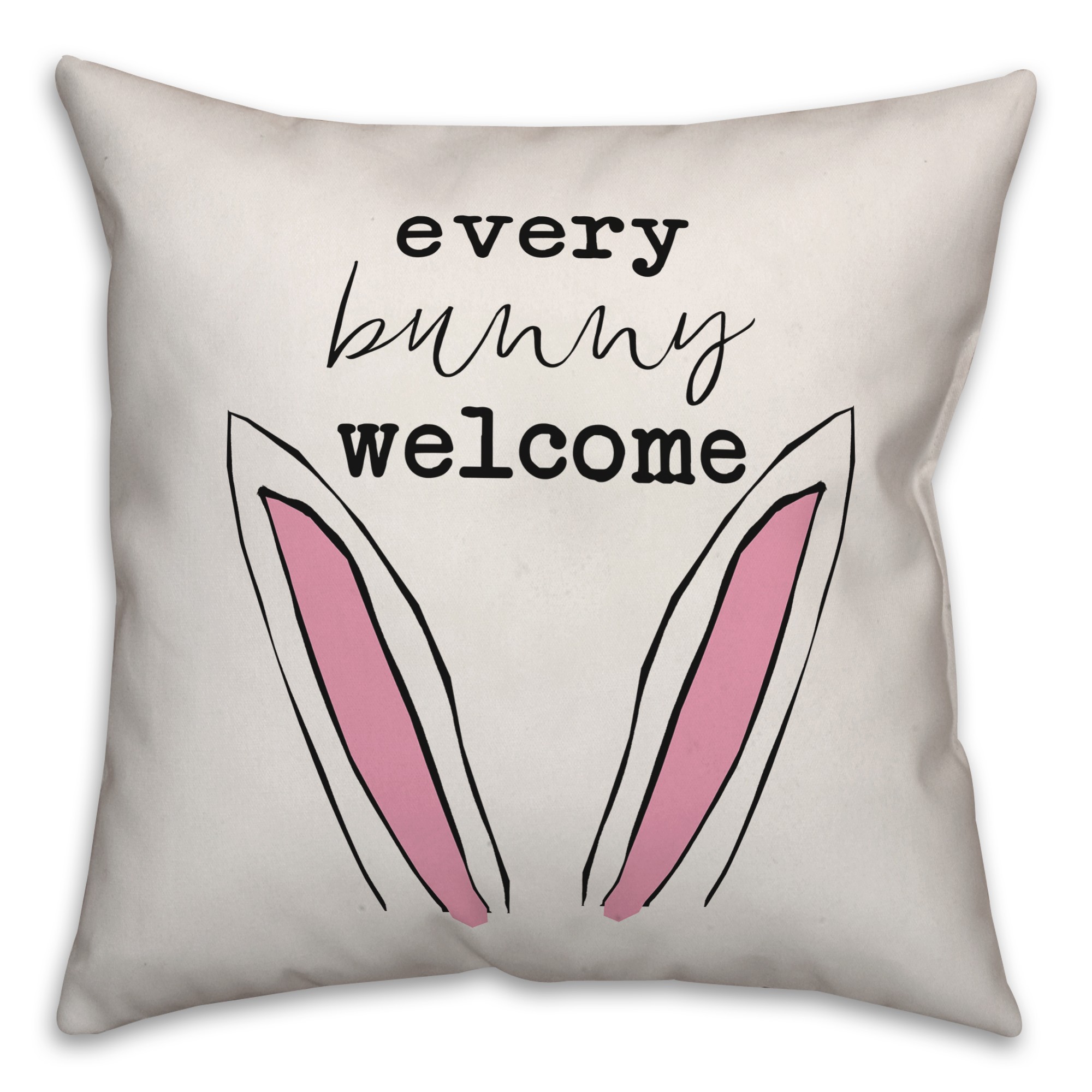 Every Bunny Welcome Pillow