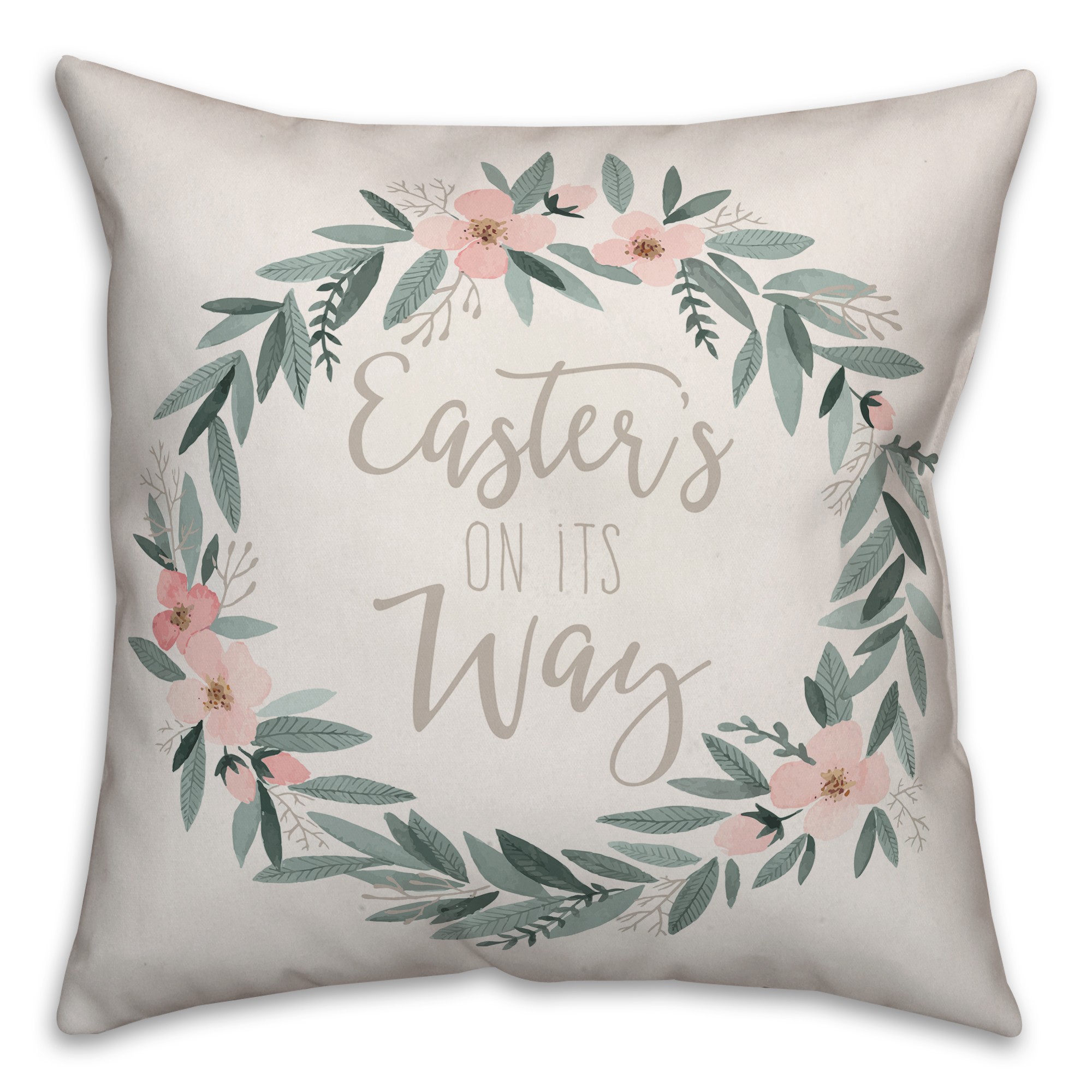 Easter's on its Way Pillow