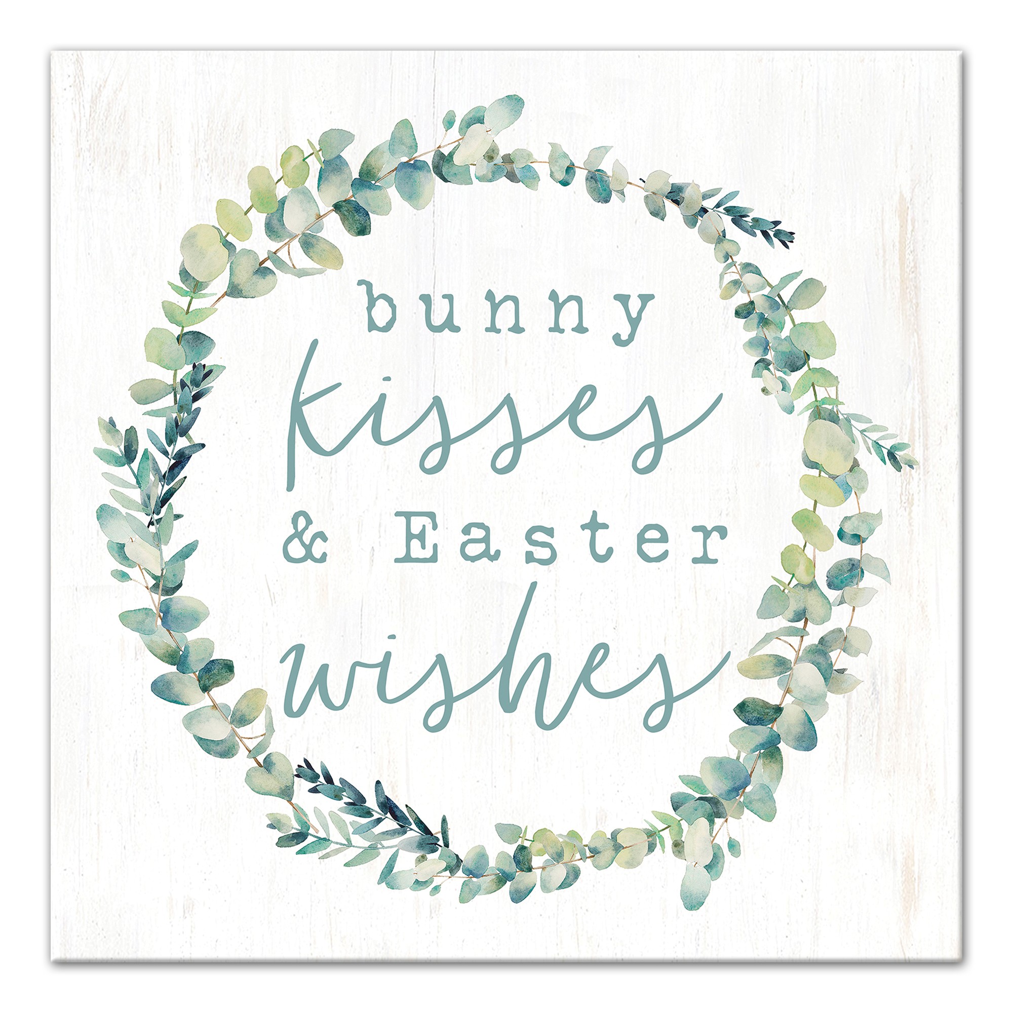 Bunny Kisses and Easter Wishes Wall Art