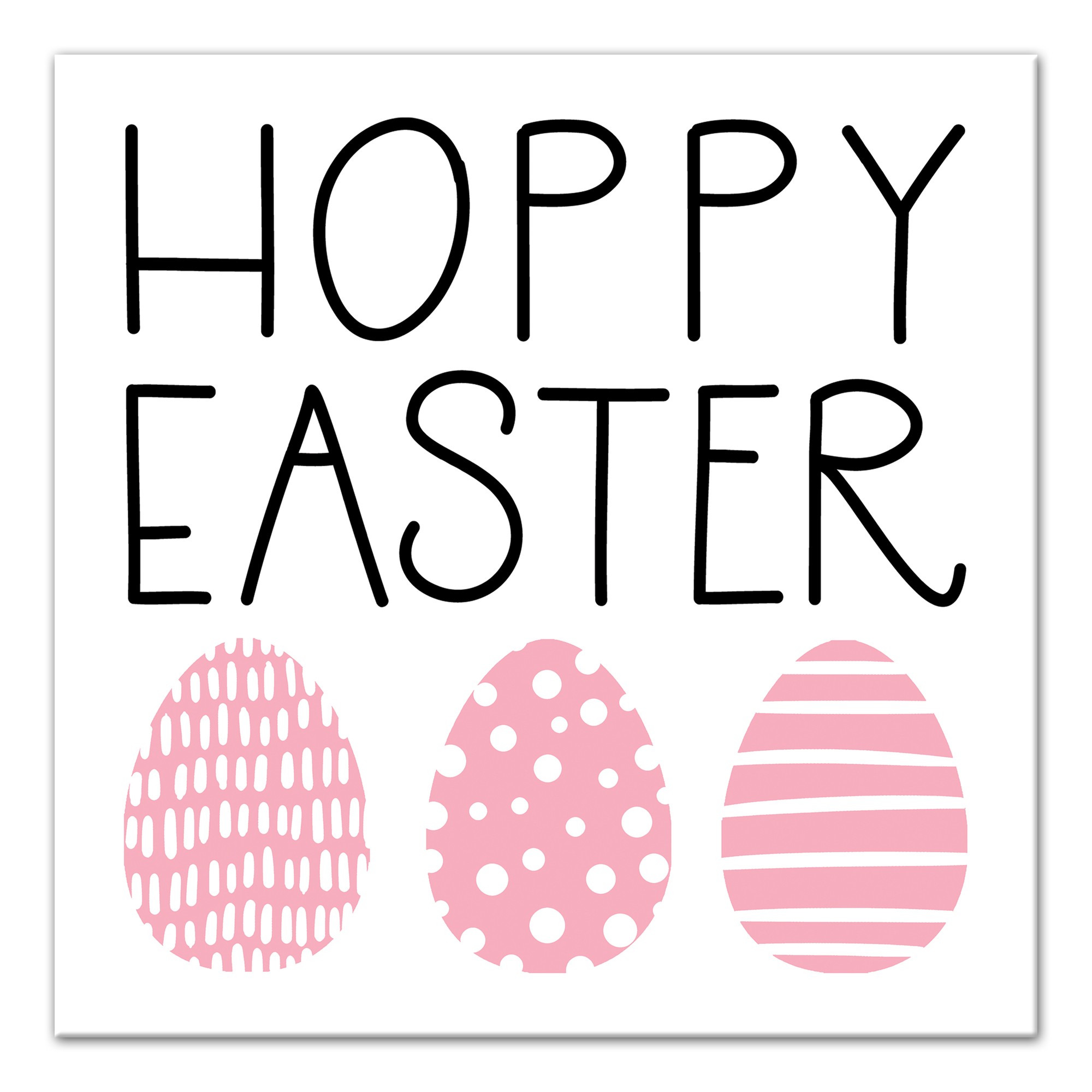 Hoppy Easter Eggs Wall Art