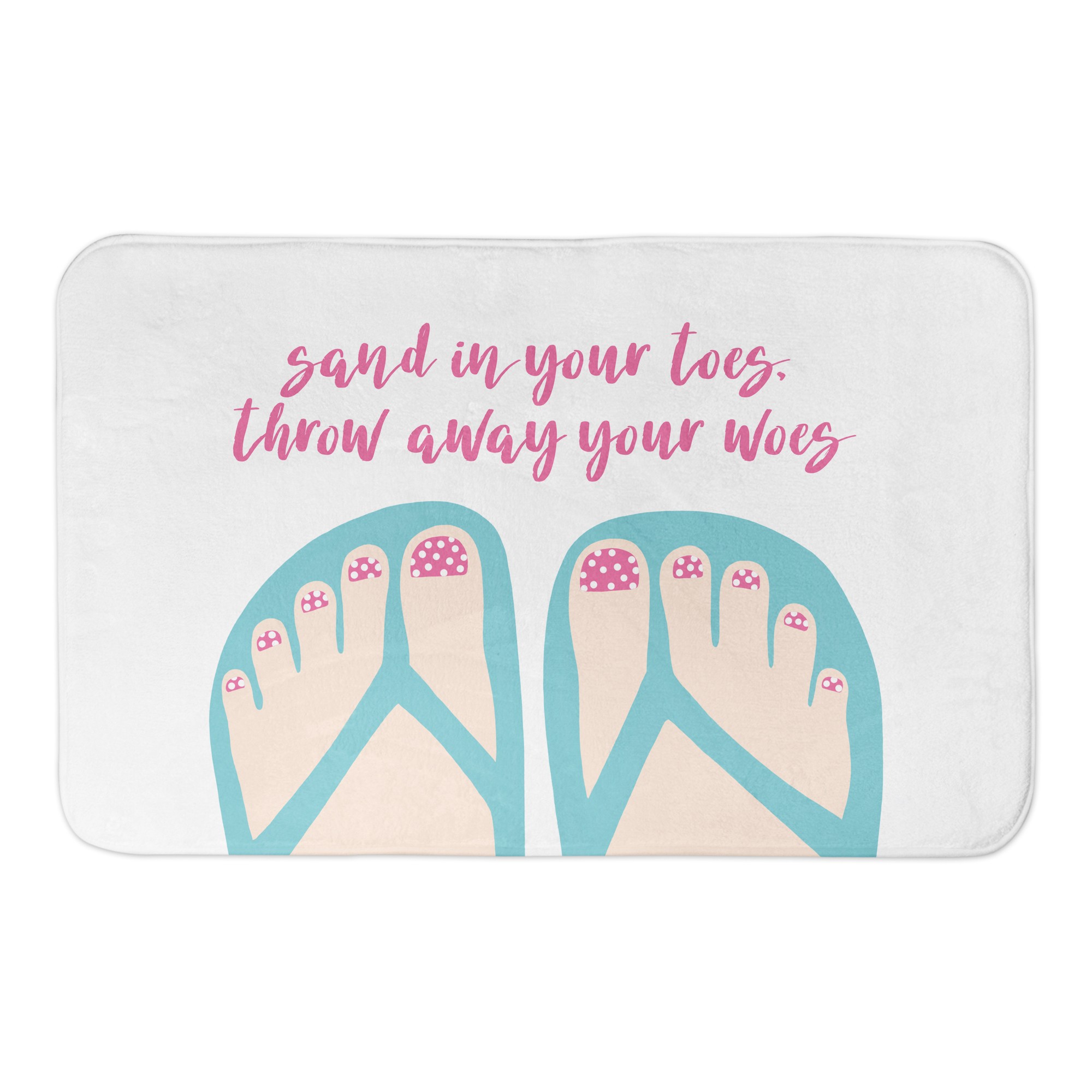Sand in Your Toes 34x21 Bath Mat