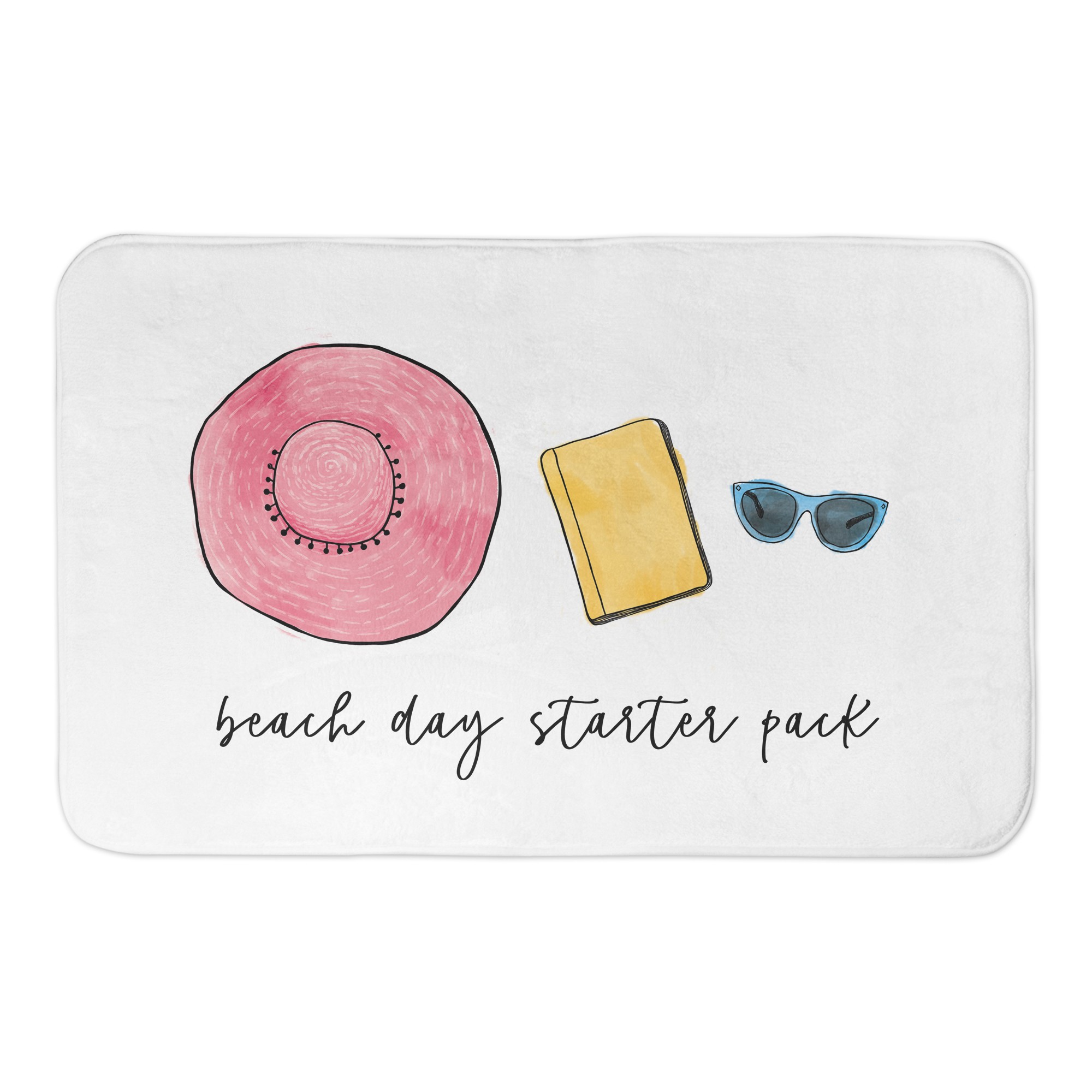 Beach Day Starter Pack  34x21 Bath Mat