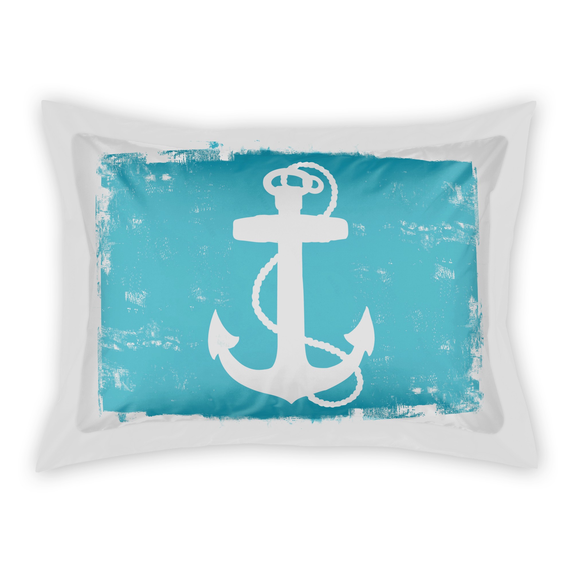 Distressed Anchor Sham
