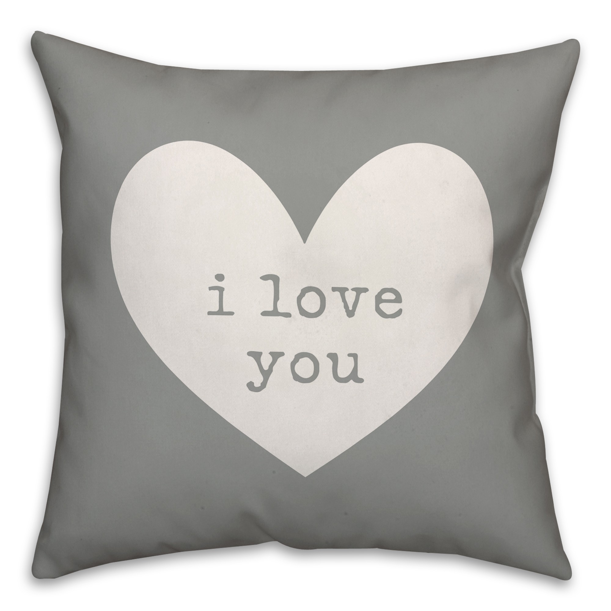 I love You Heart Pillow