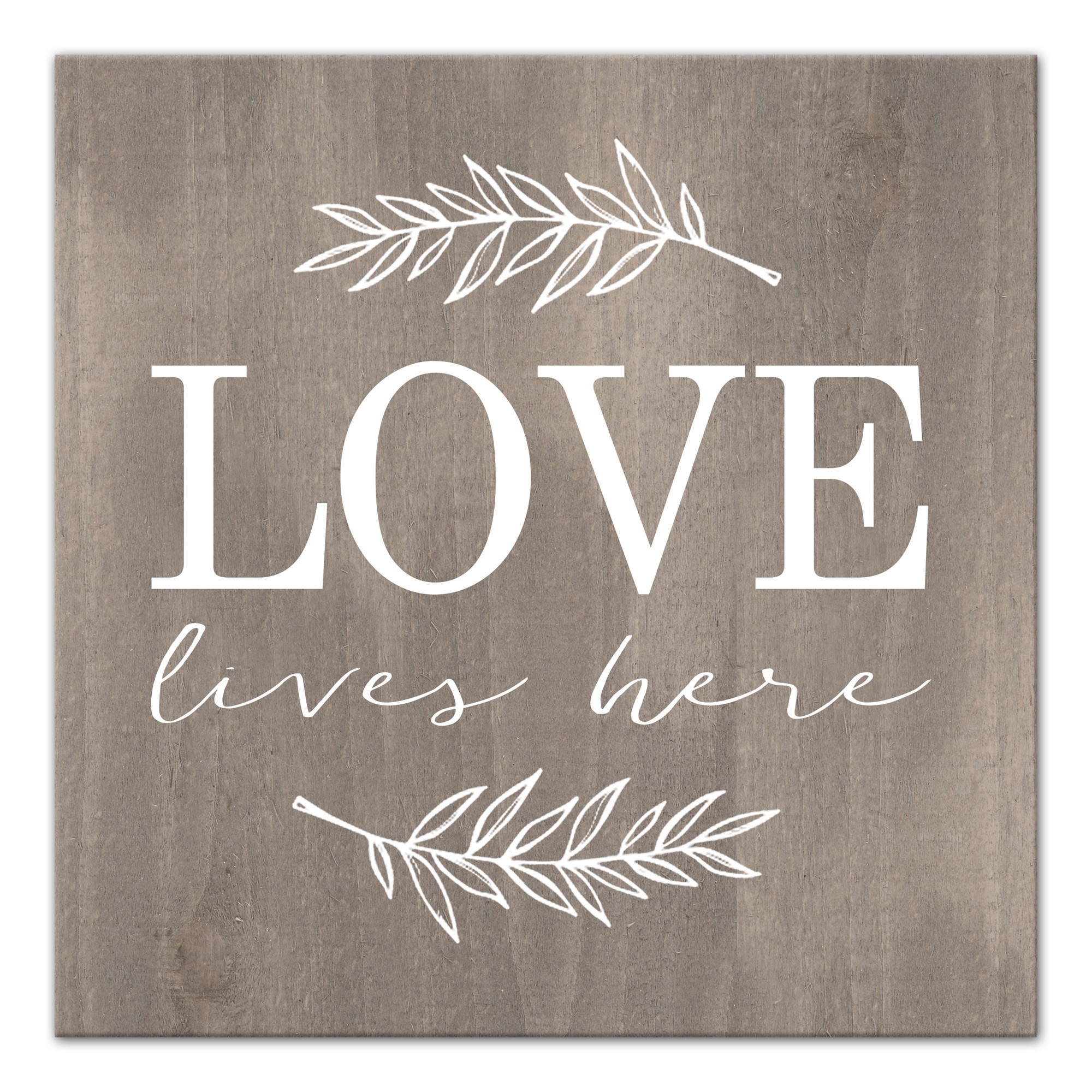 Love Lives Here Wall Art