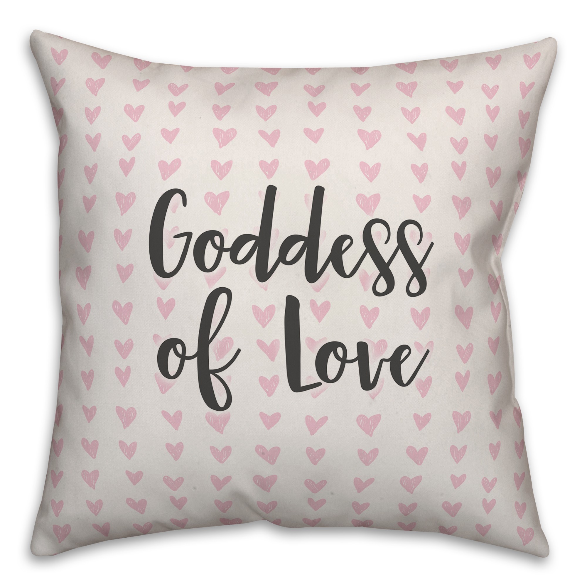 Goddess of Love Spun Poly Pillow
