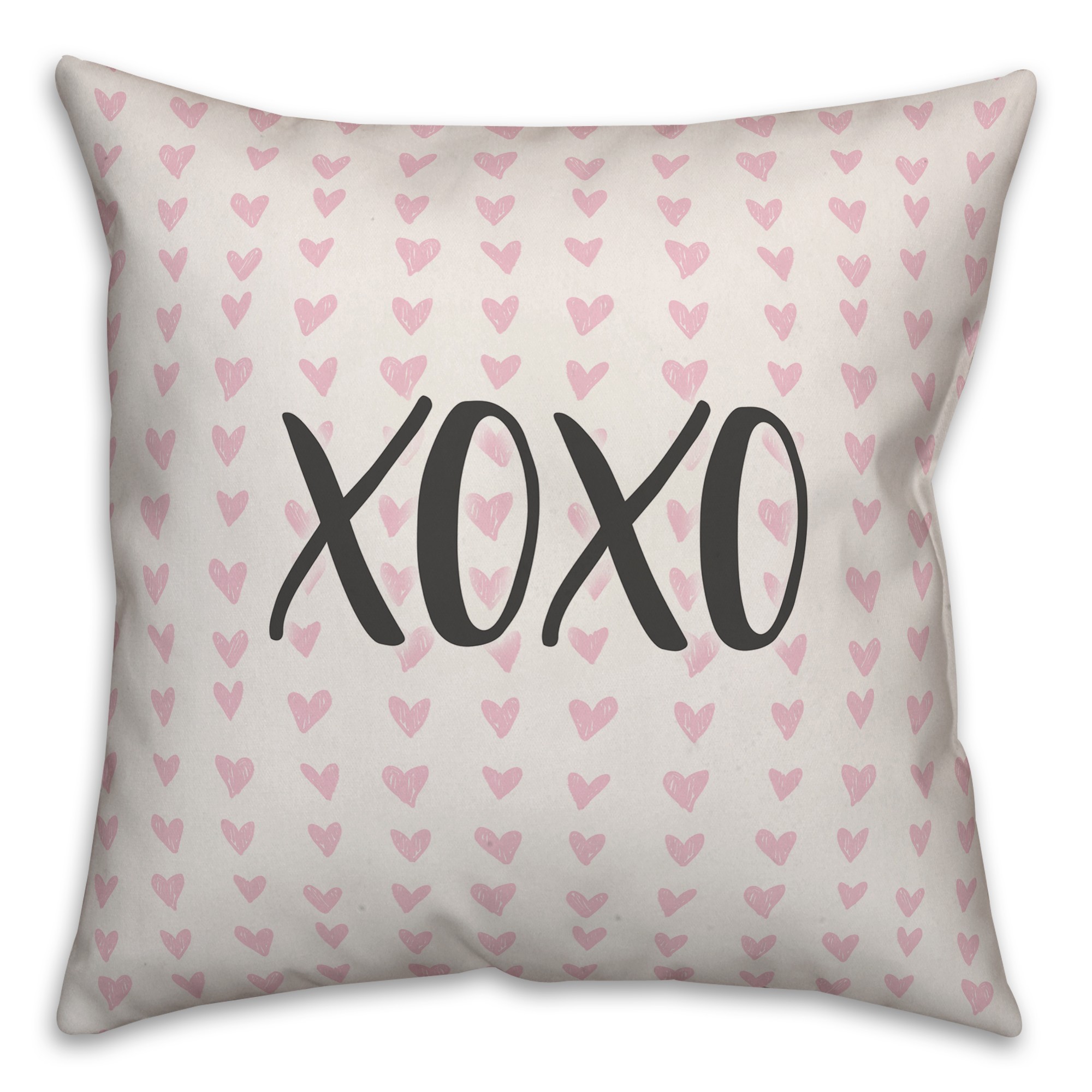 XOXO Spun Poly Pillow