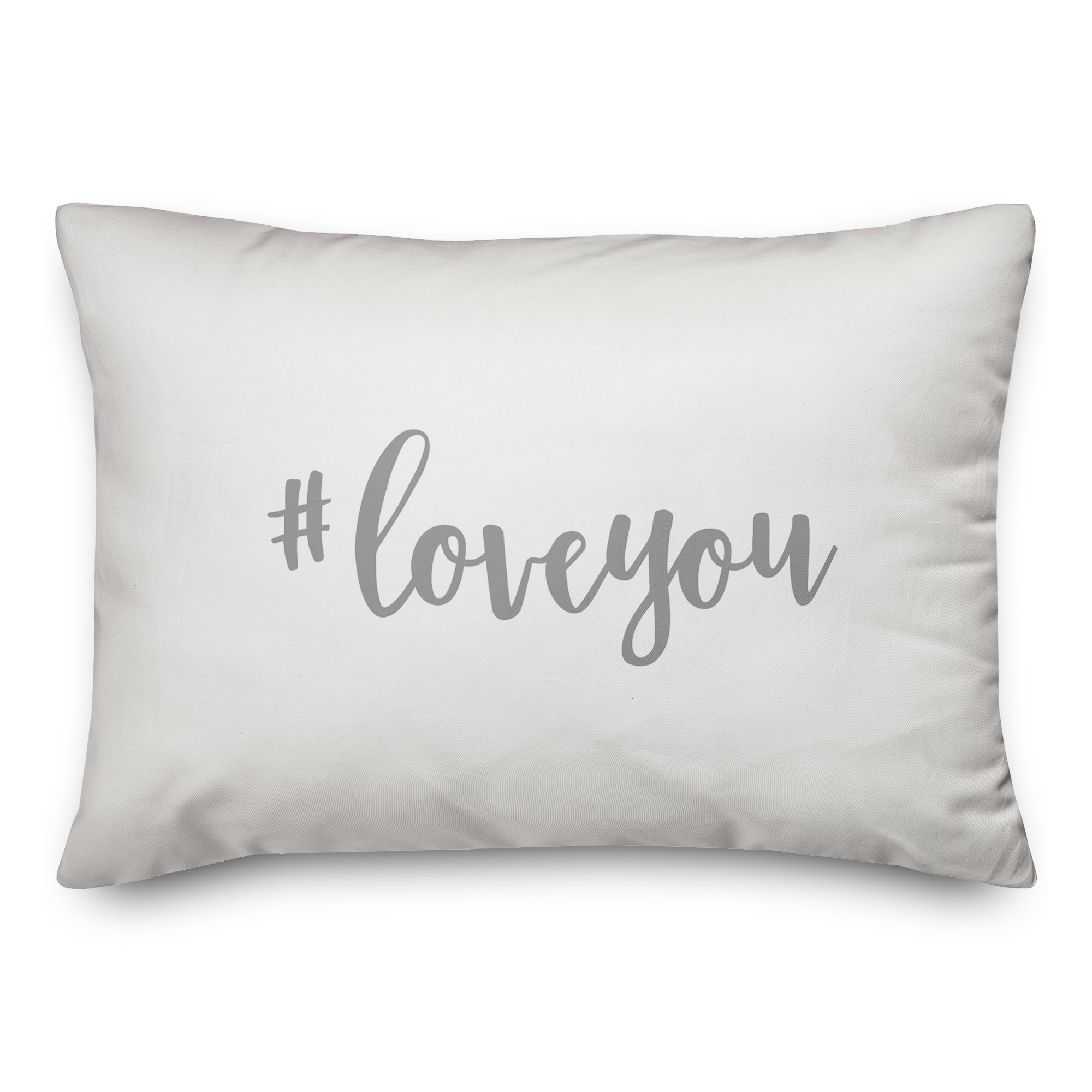 Hashtag Love You  Pillow