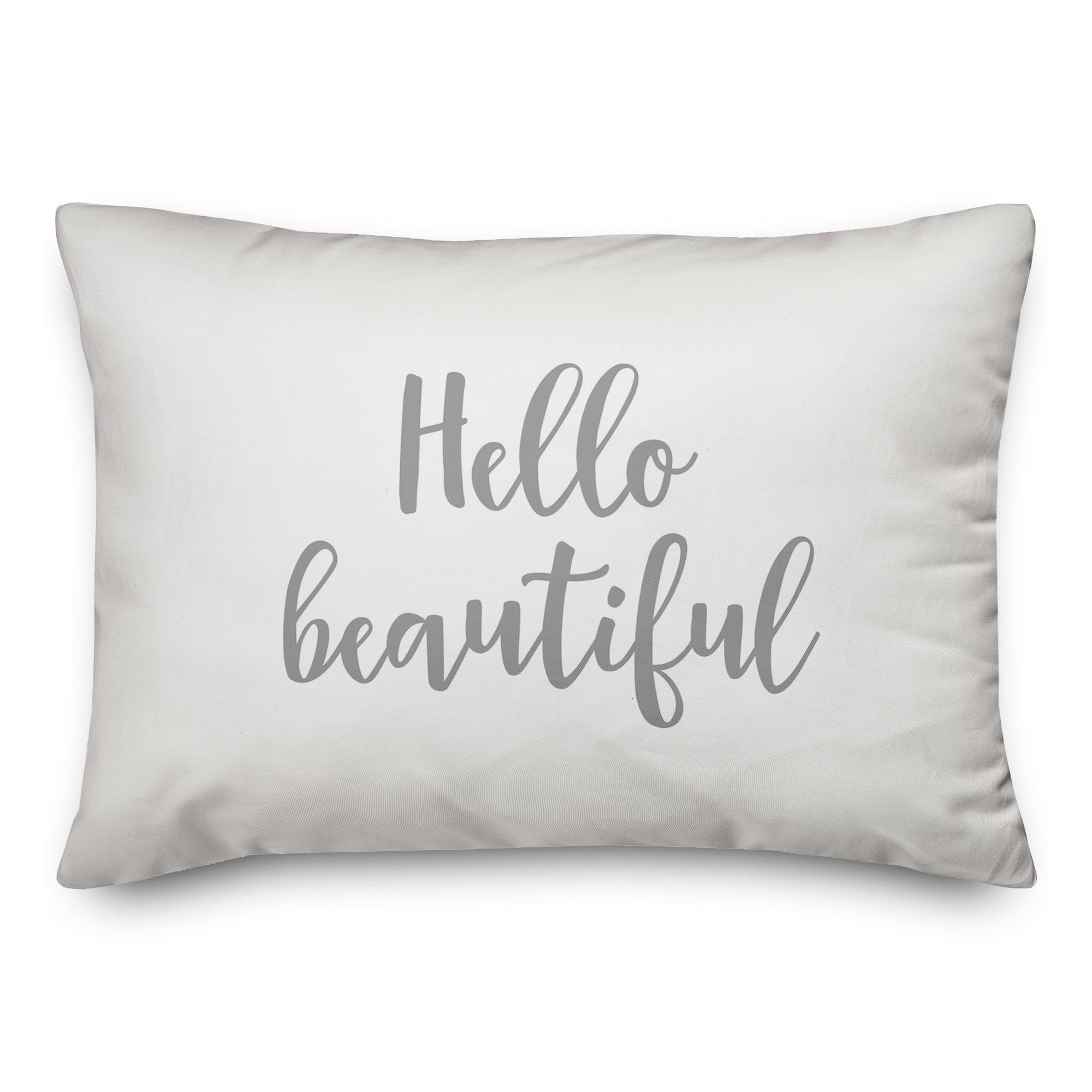 Hello Beautiful  Pillow