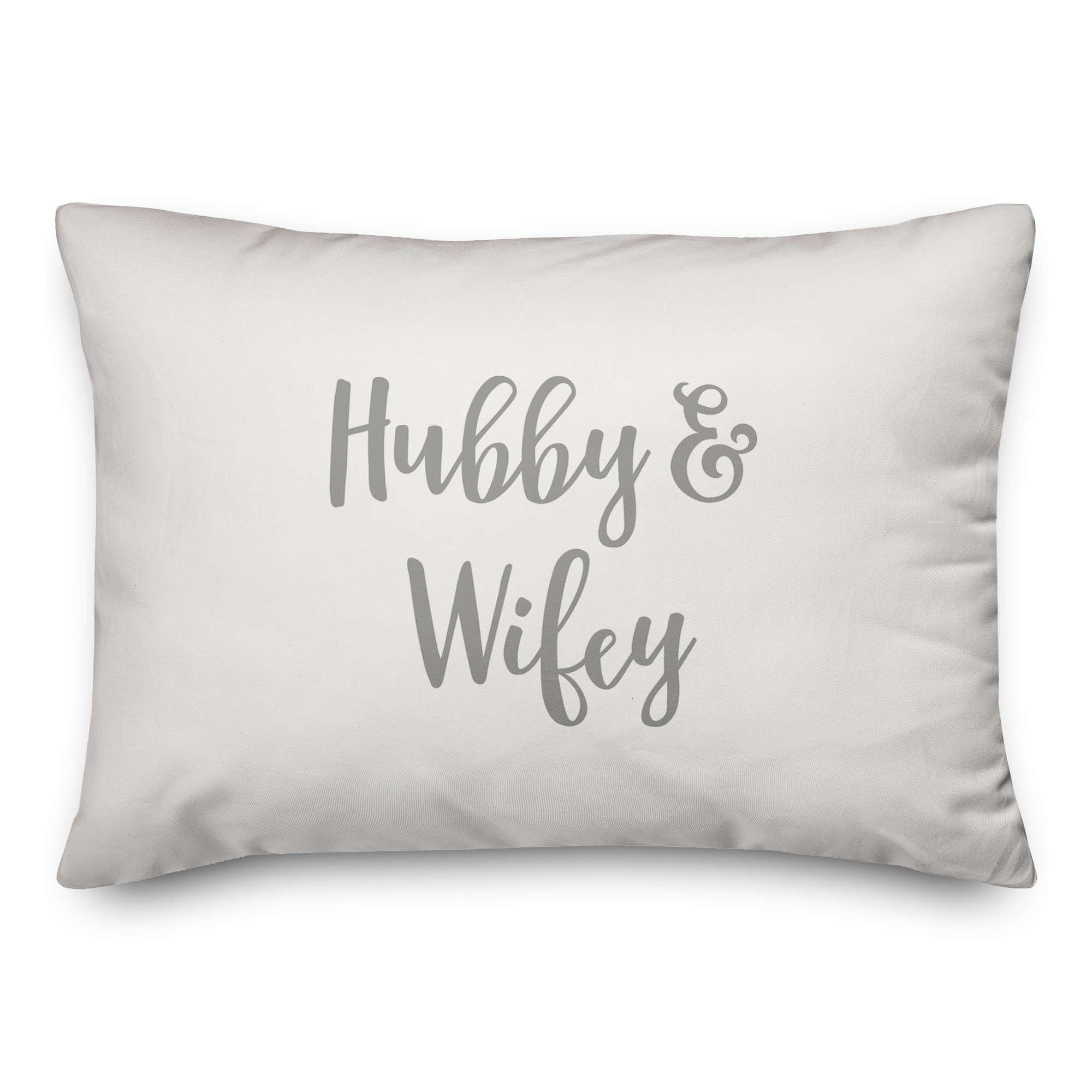 Hubby & Wifey  Pillow