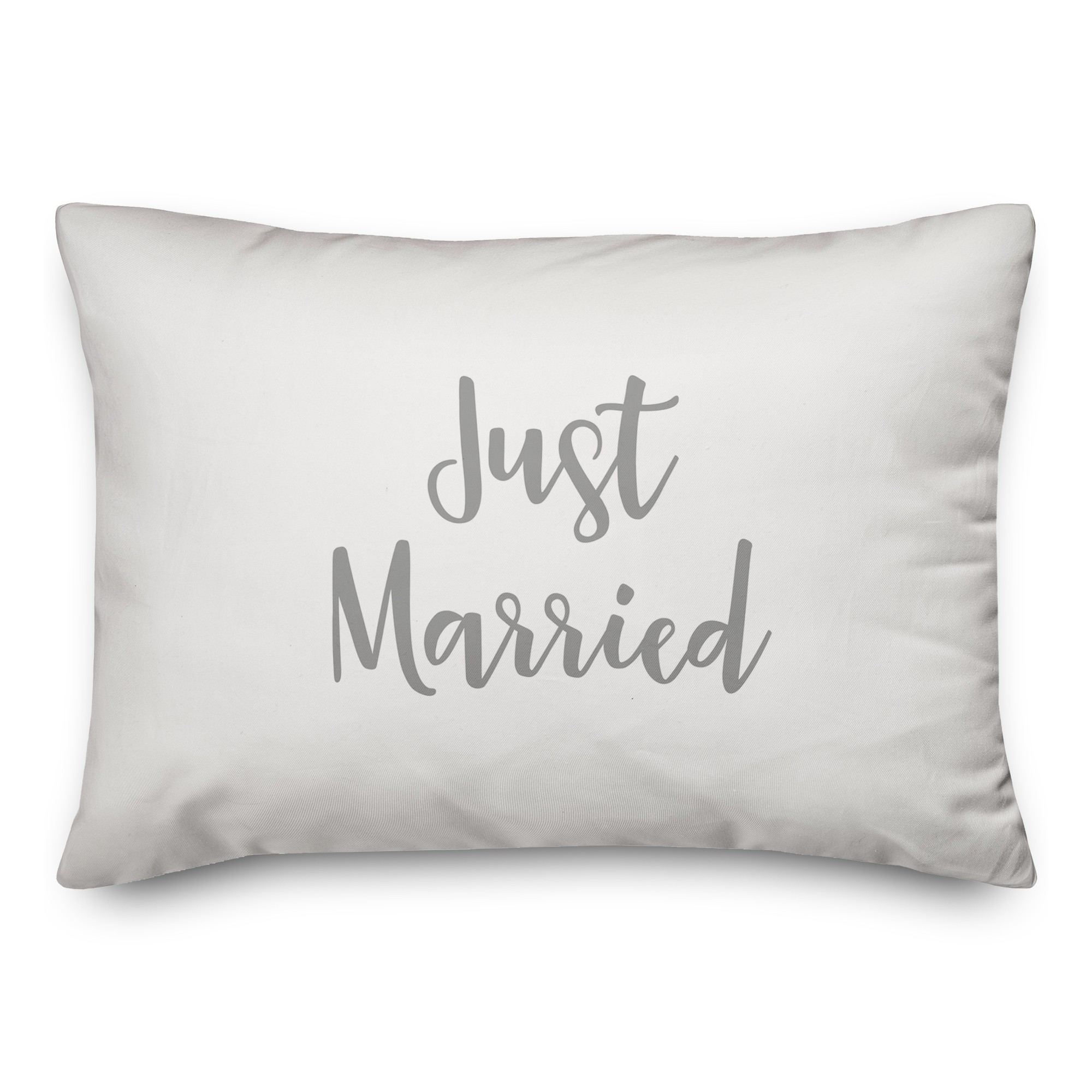Just Married  Pillow