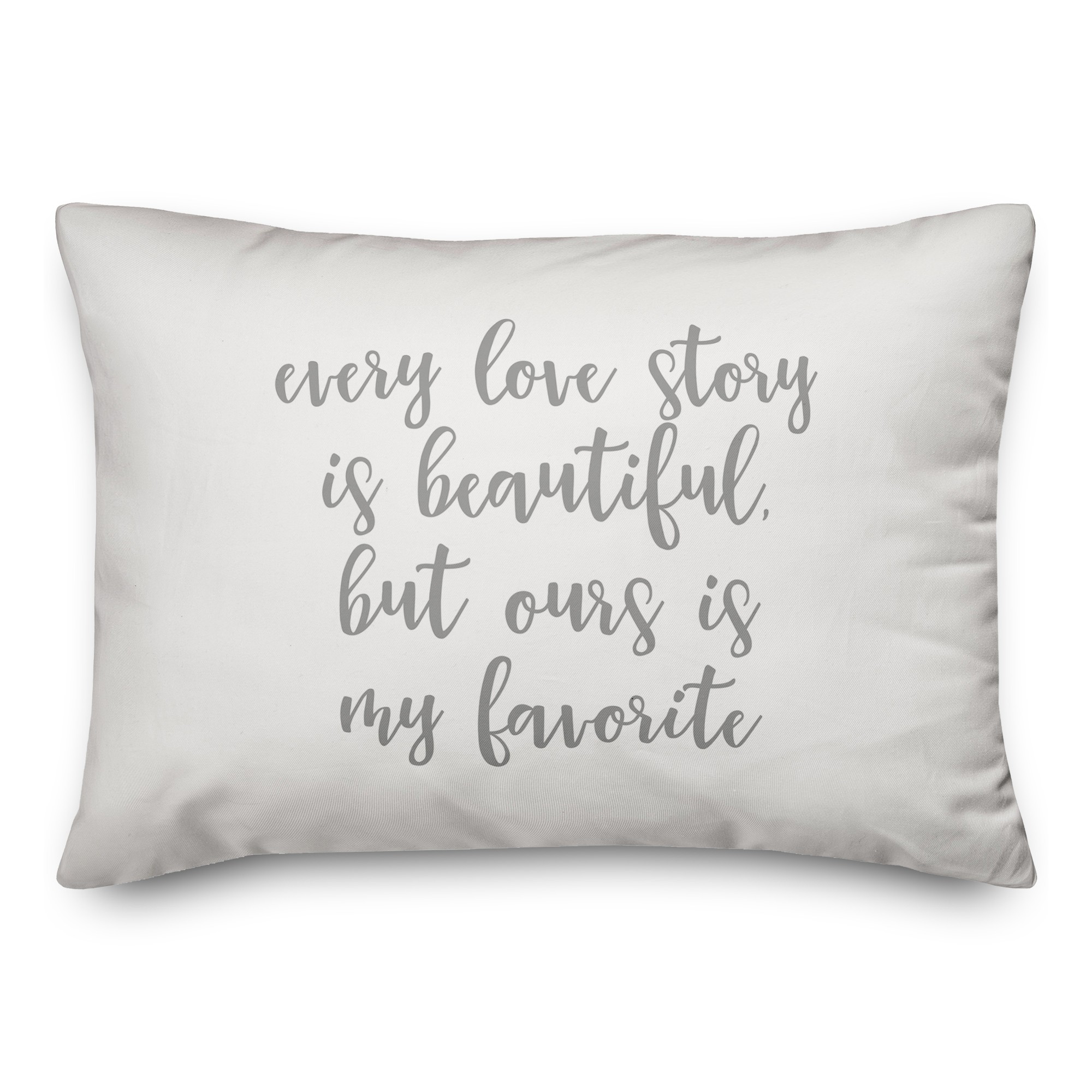 Every Love Story Is Beautiful  Pillow