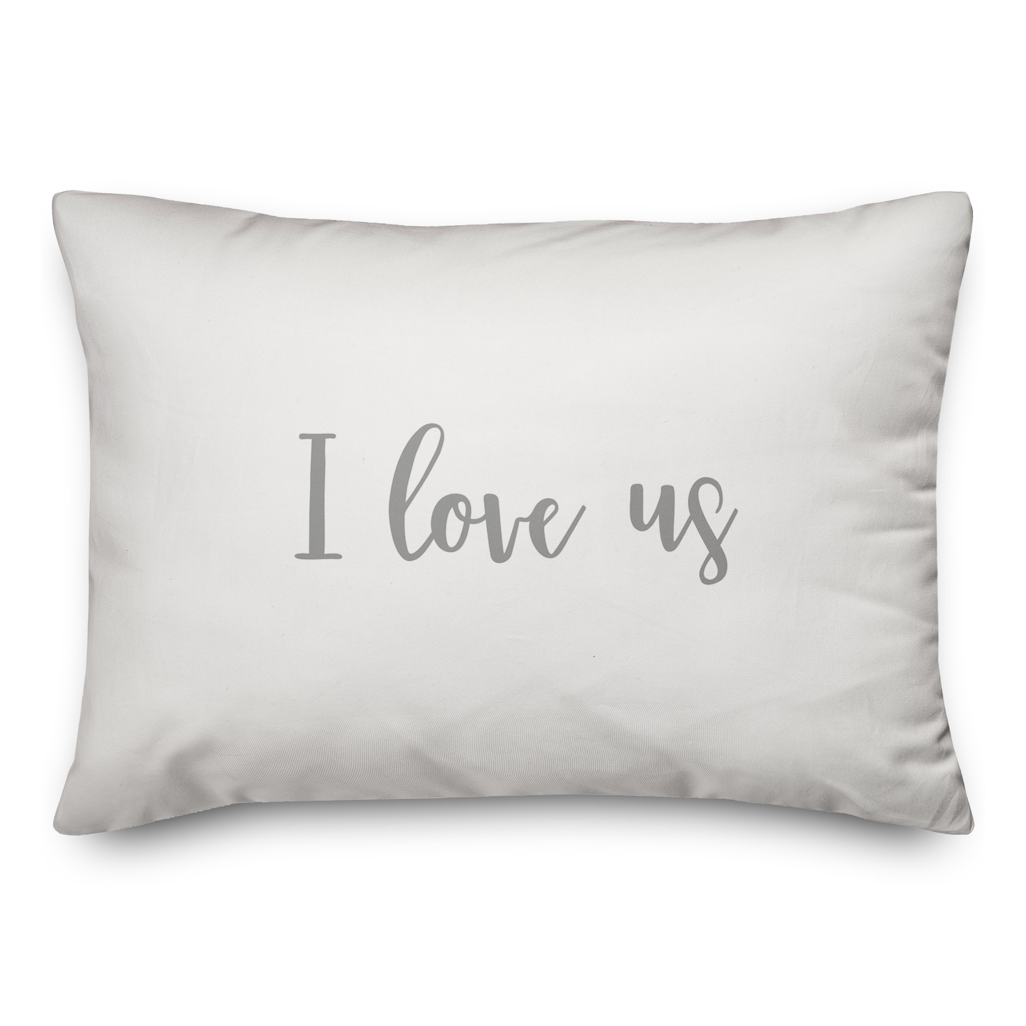 I Love Us  Pillow