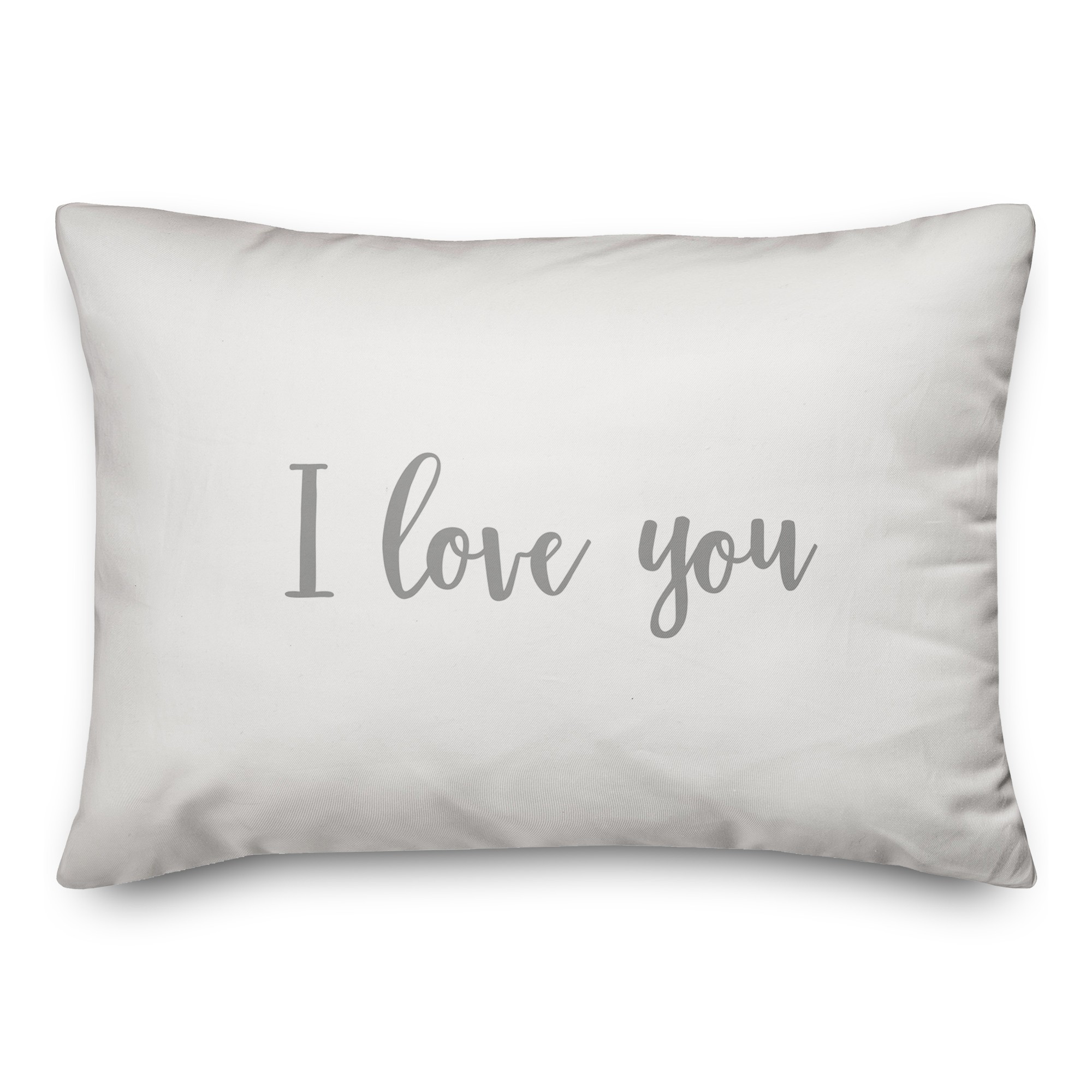 I Love You  Pillow