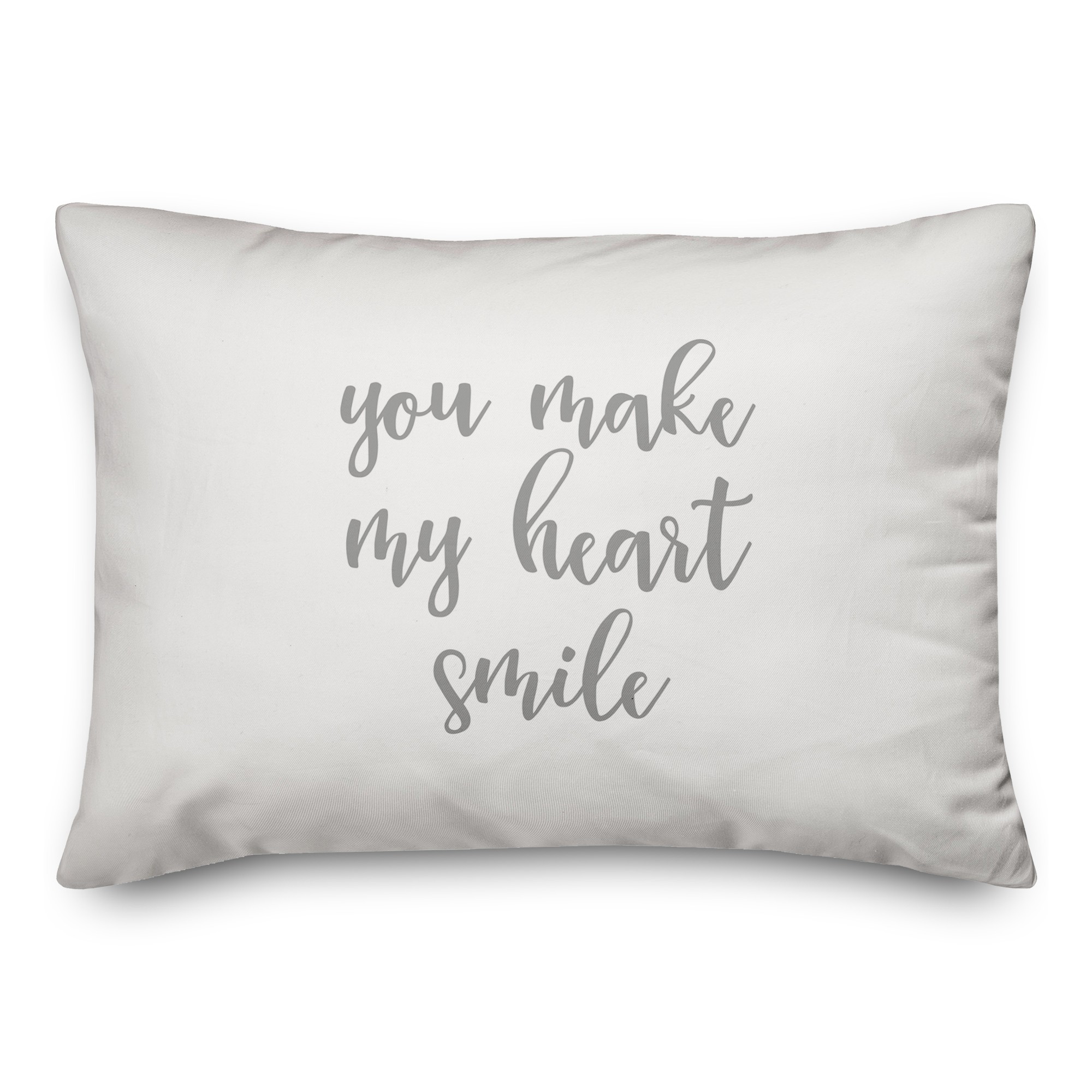 You Make My Heart Smile  Pillow
