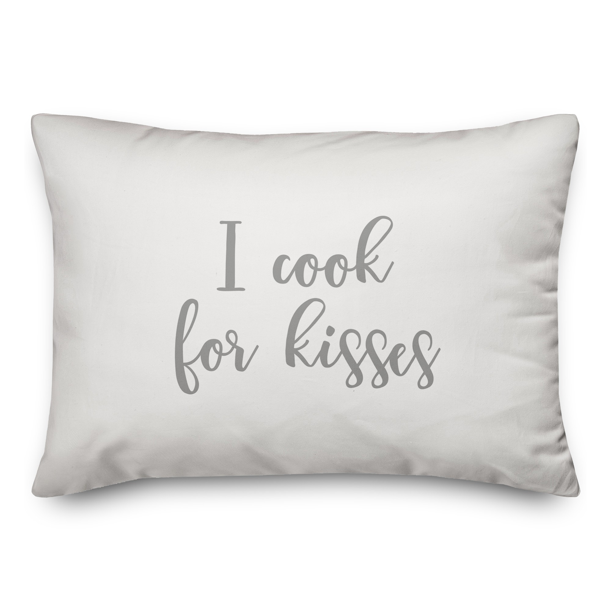 I Cook For Kisses  Pillow