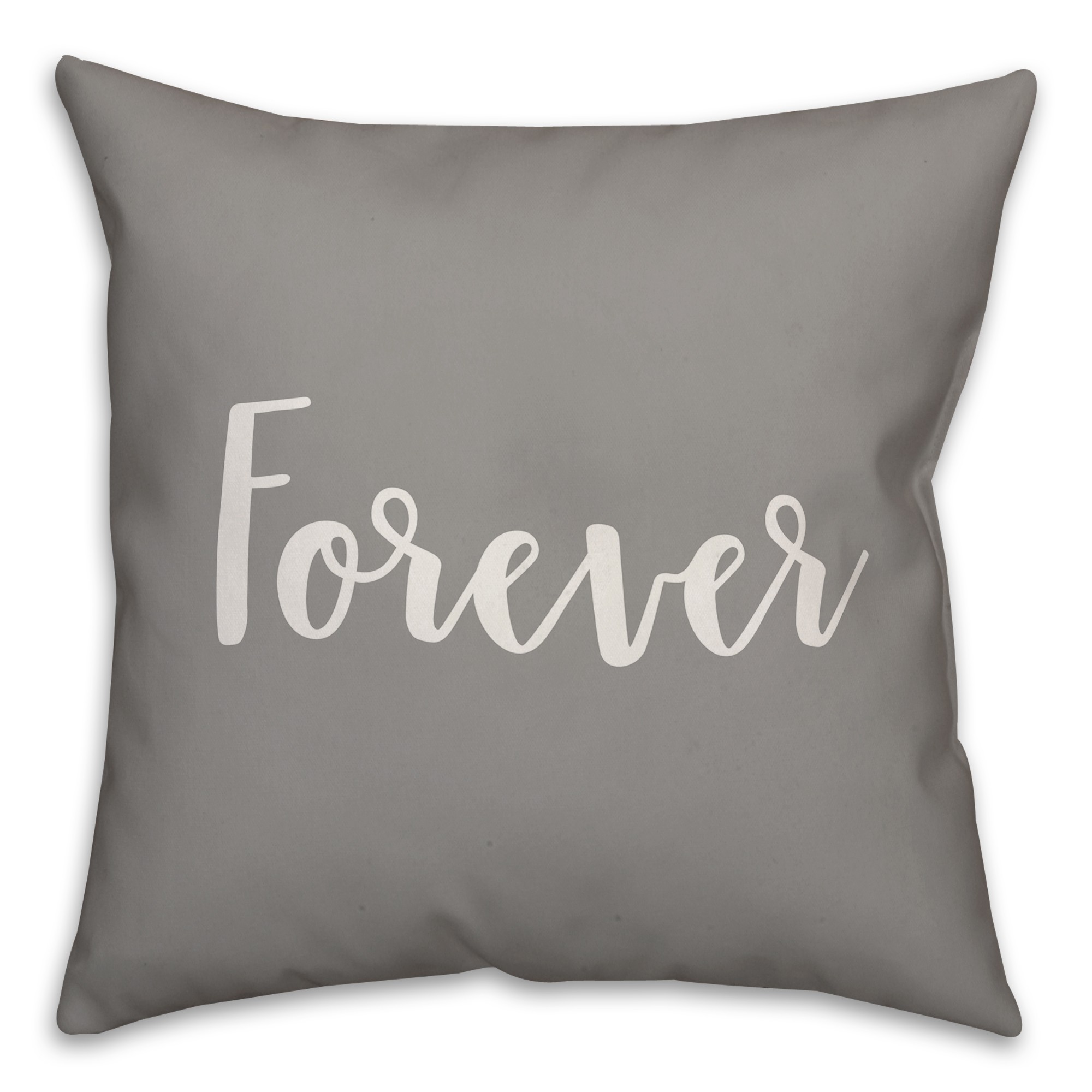 Forever 16x16 Spun Poly Pillow Cover