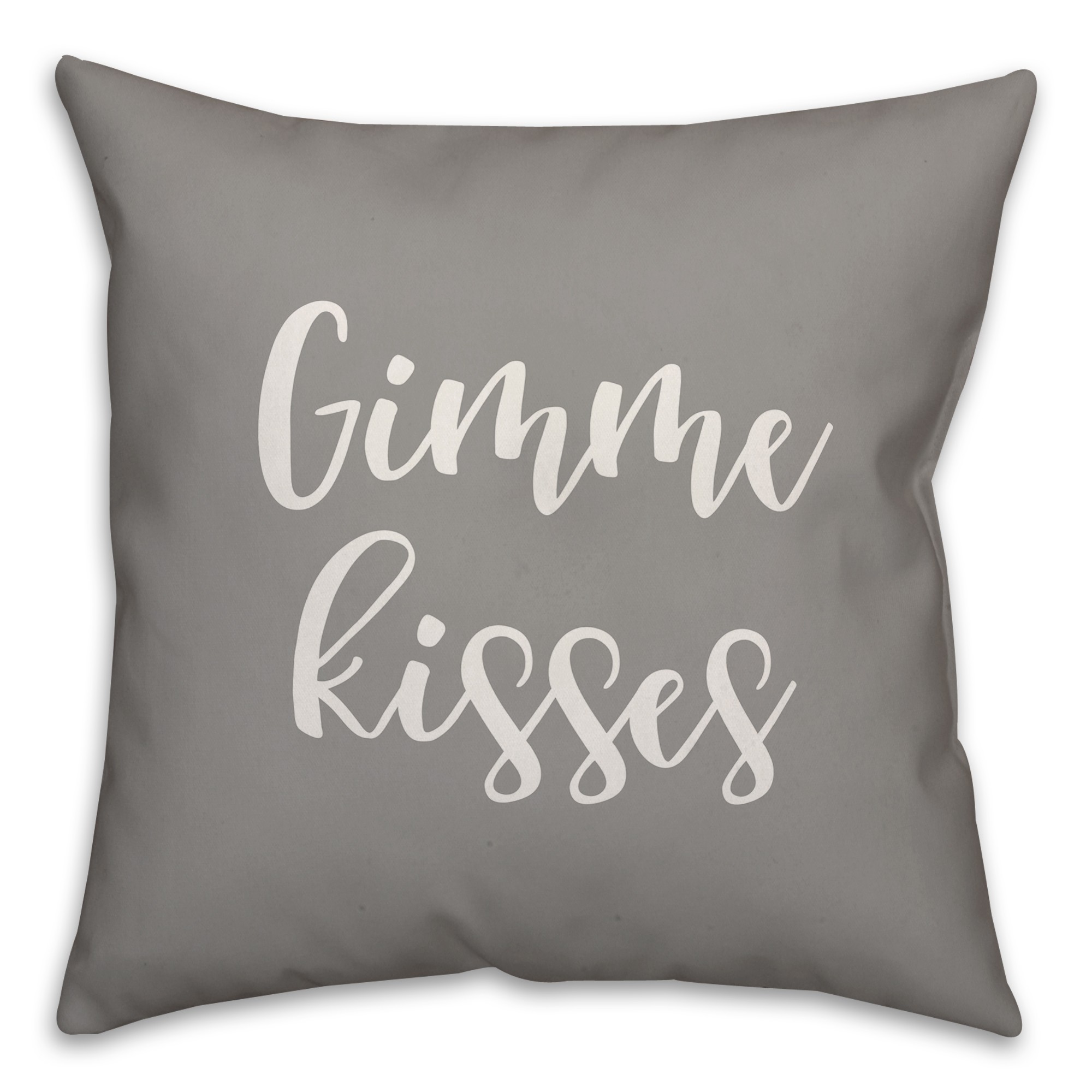 Gimme Kisses 16x16 Spun Poly Pillow Cover