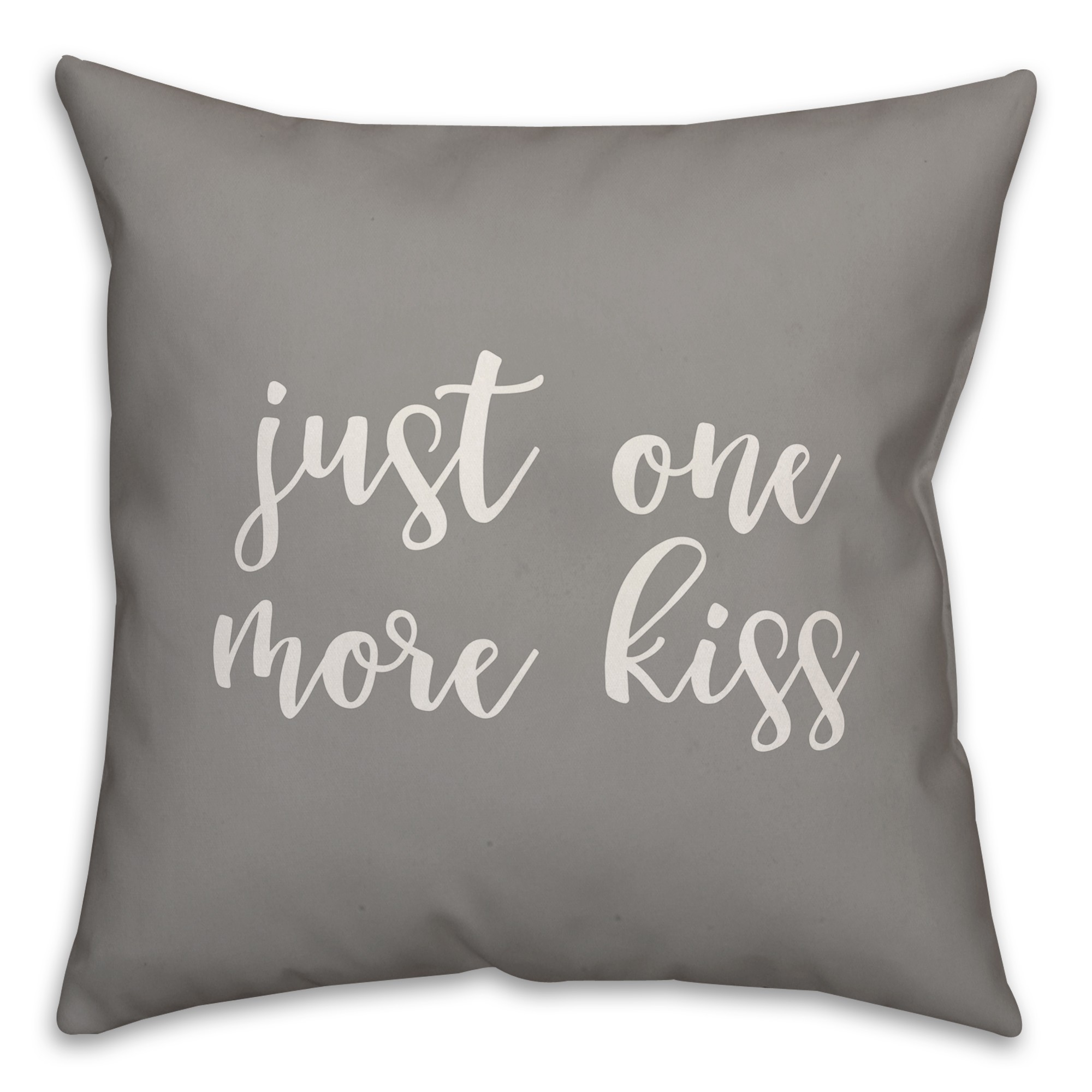 Just One More Kiss 16x16 Spun Poly Pillow Cover