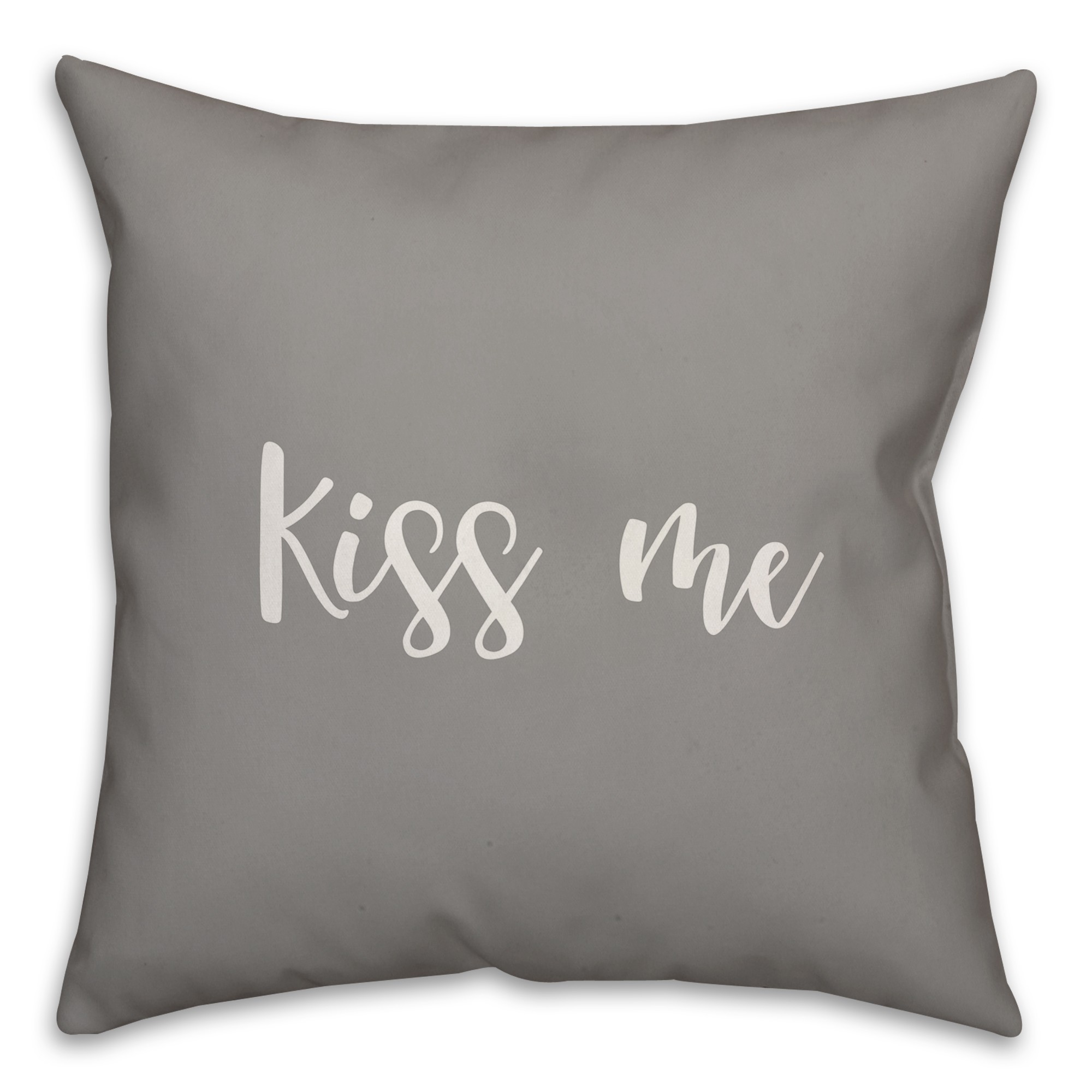 Kiss Me 16x16 Spun Poly Pillow Cover