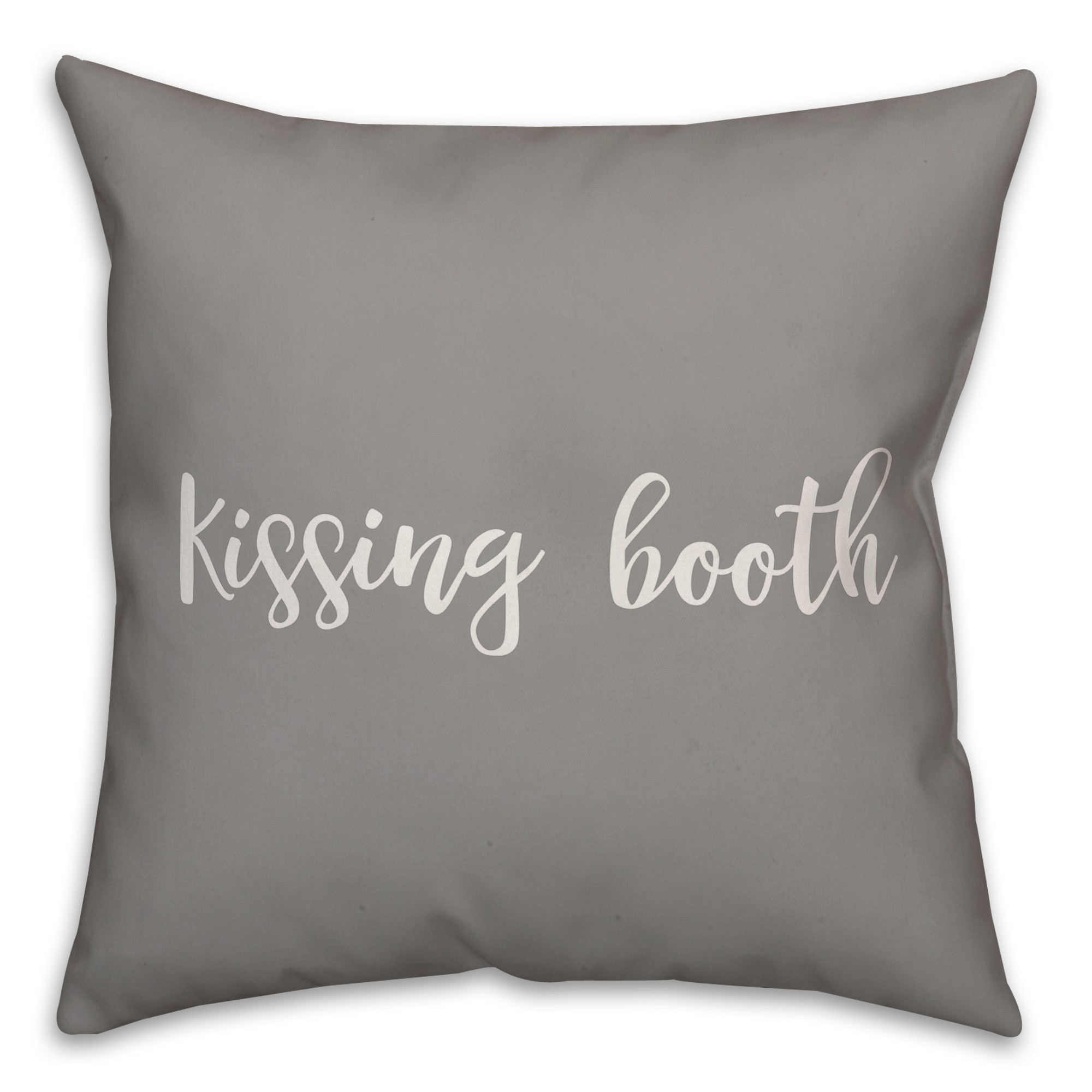 Kissing Booth 16x16 Spun Poly Pillow Cover