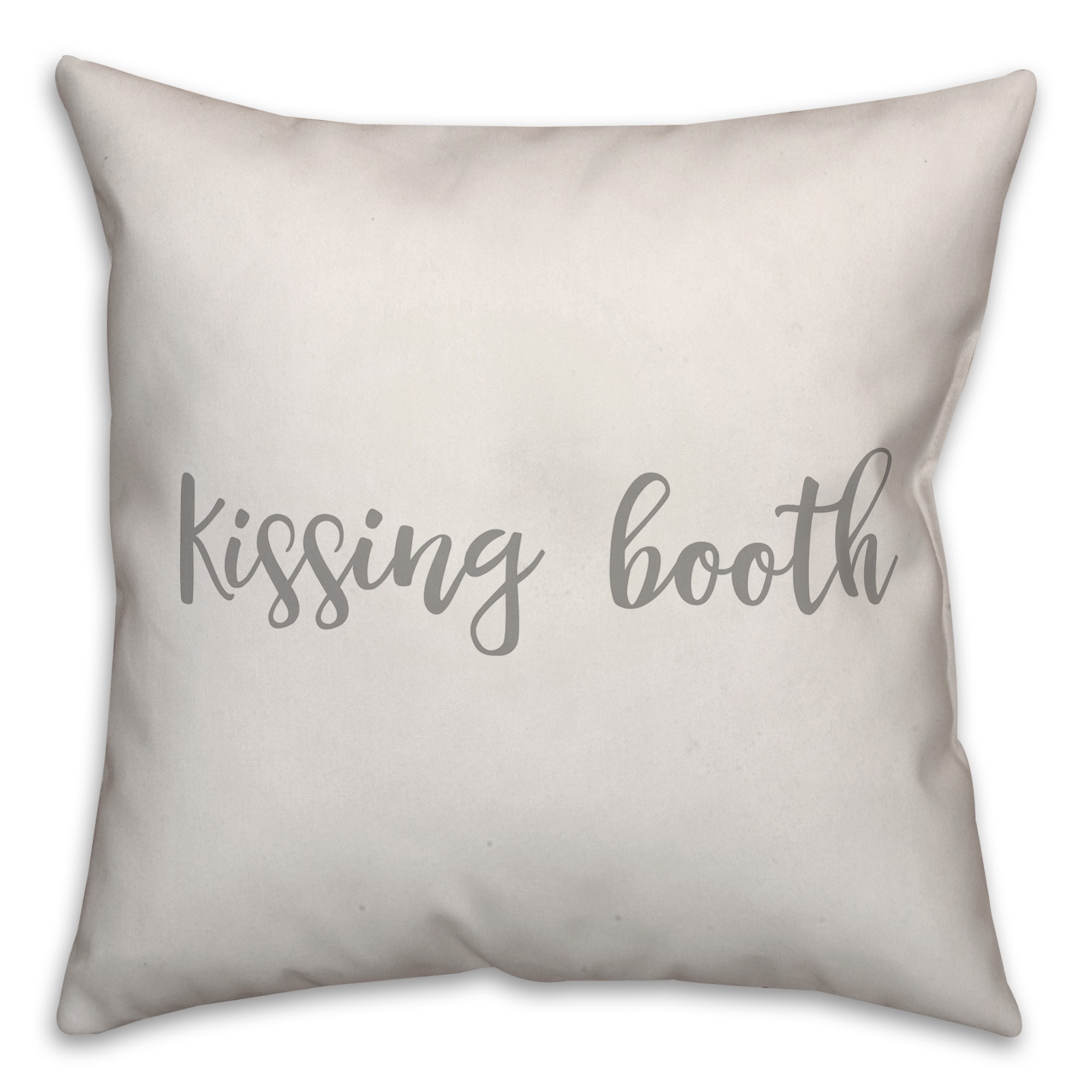 Kissing Booth 16x16 Spun Poly Pillow Cover