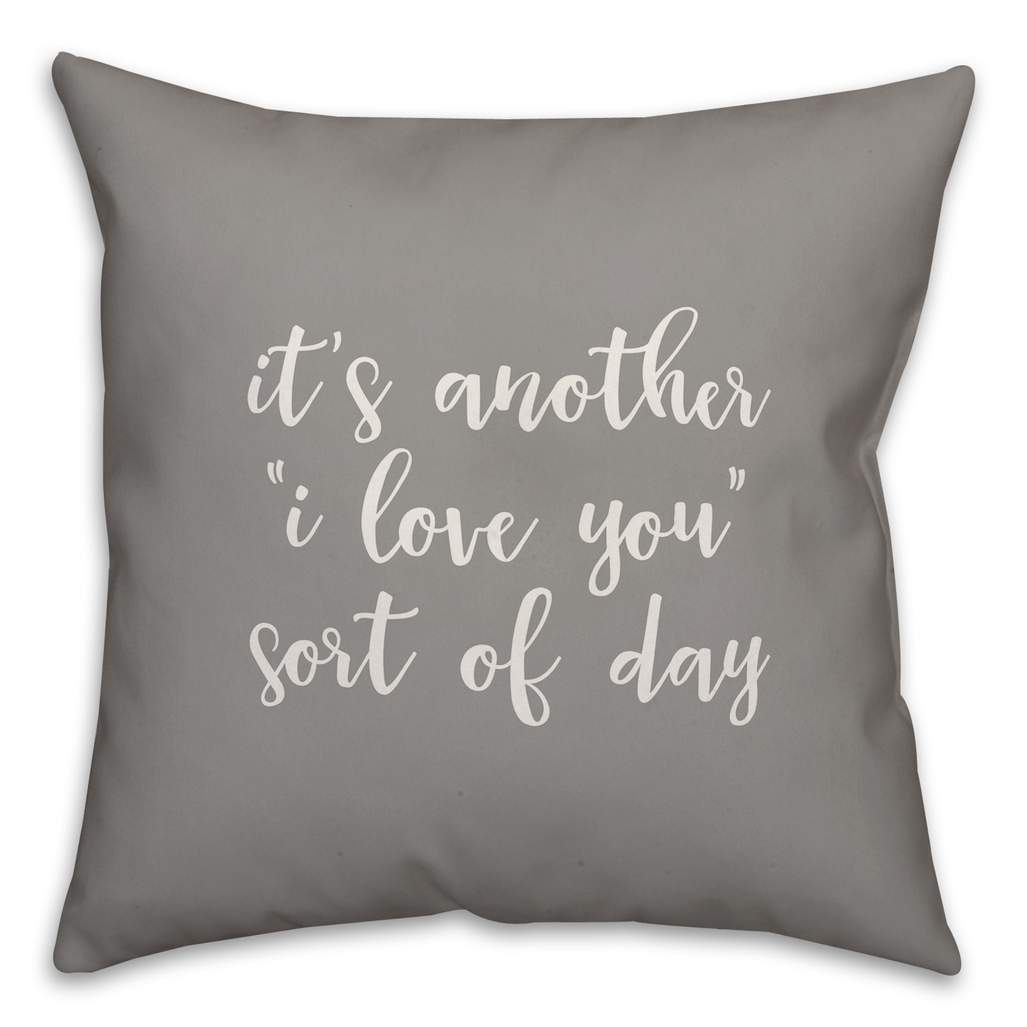 It's Another I Love You Sort Of Day 16x16 Spun Poly Pillow Cover