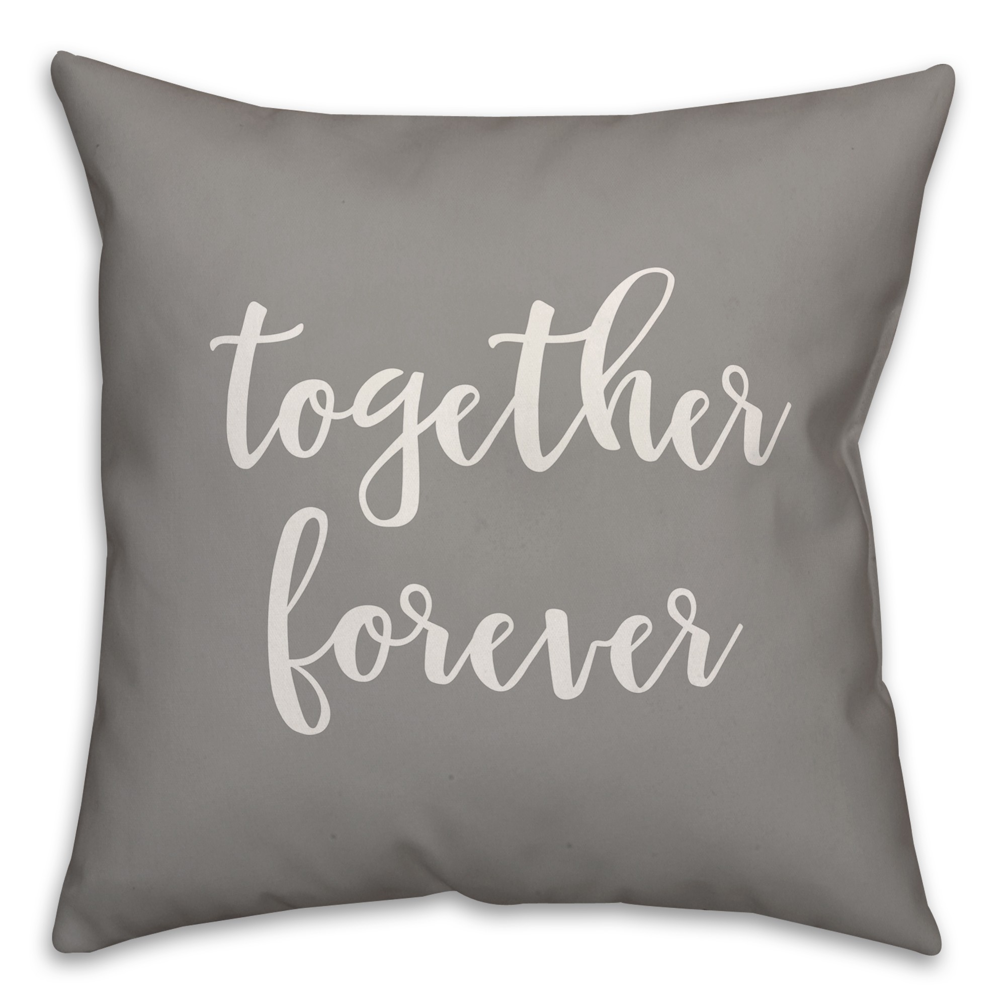 Together Forever 16x16 Spun Poly Pillow Cover