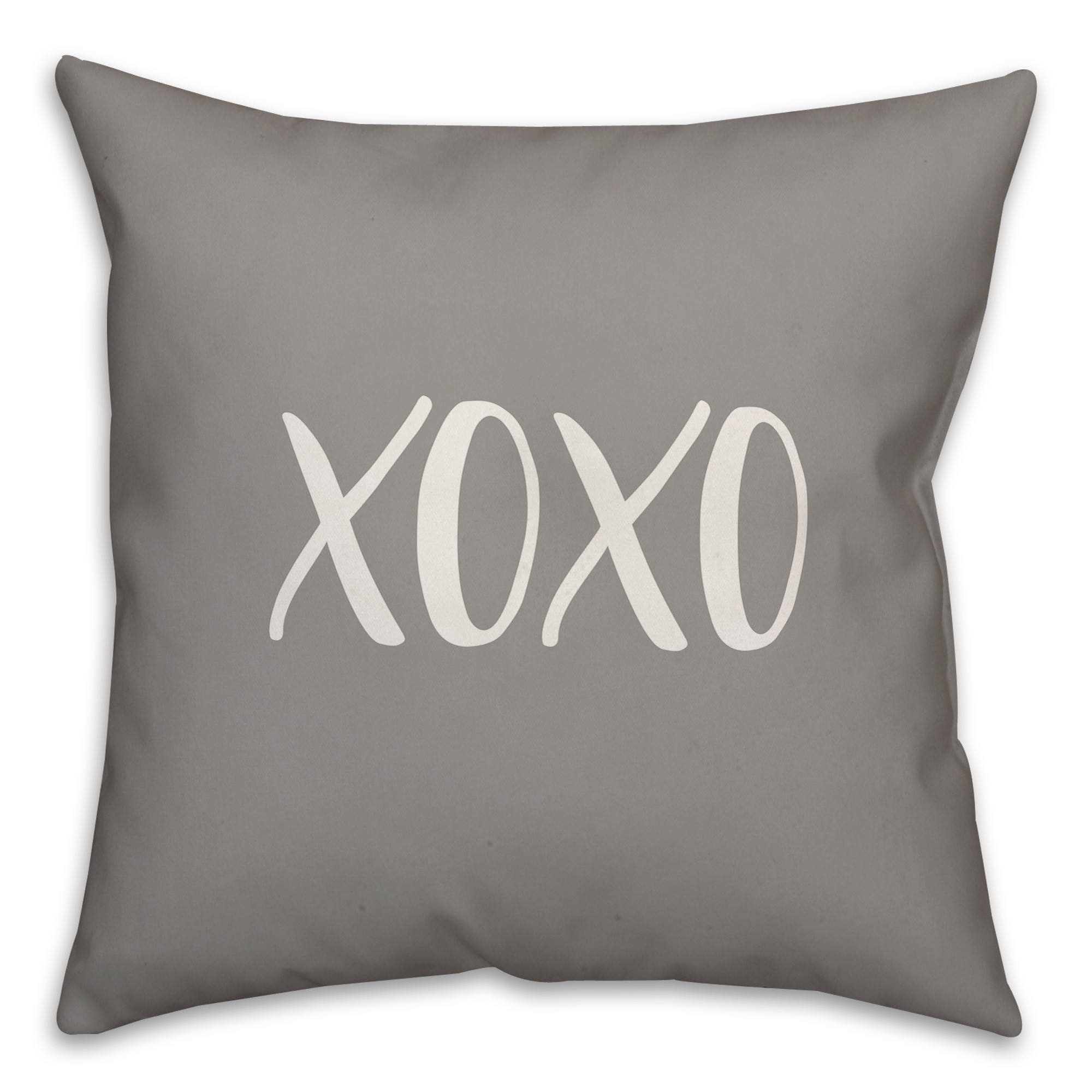 XOXO 16x16 Spun Poly Pillow Cover