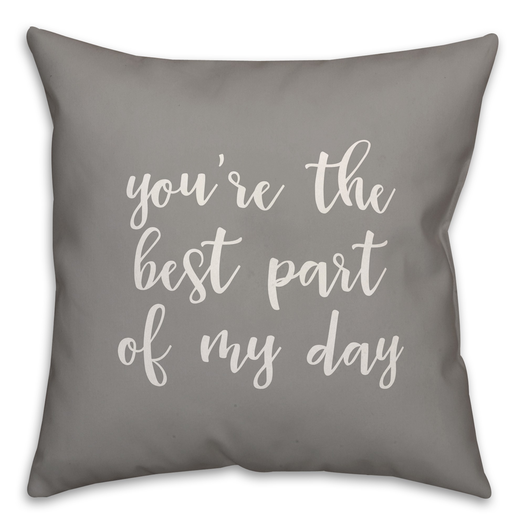 You're The Best Part Of My Day 16x16 Spun Poly Pillow Cover