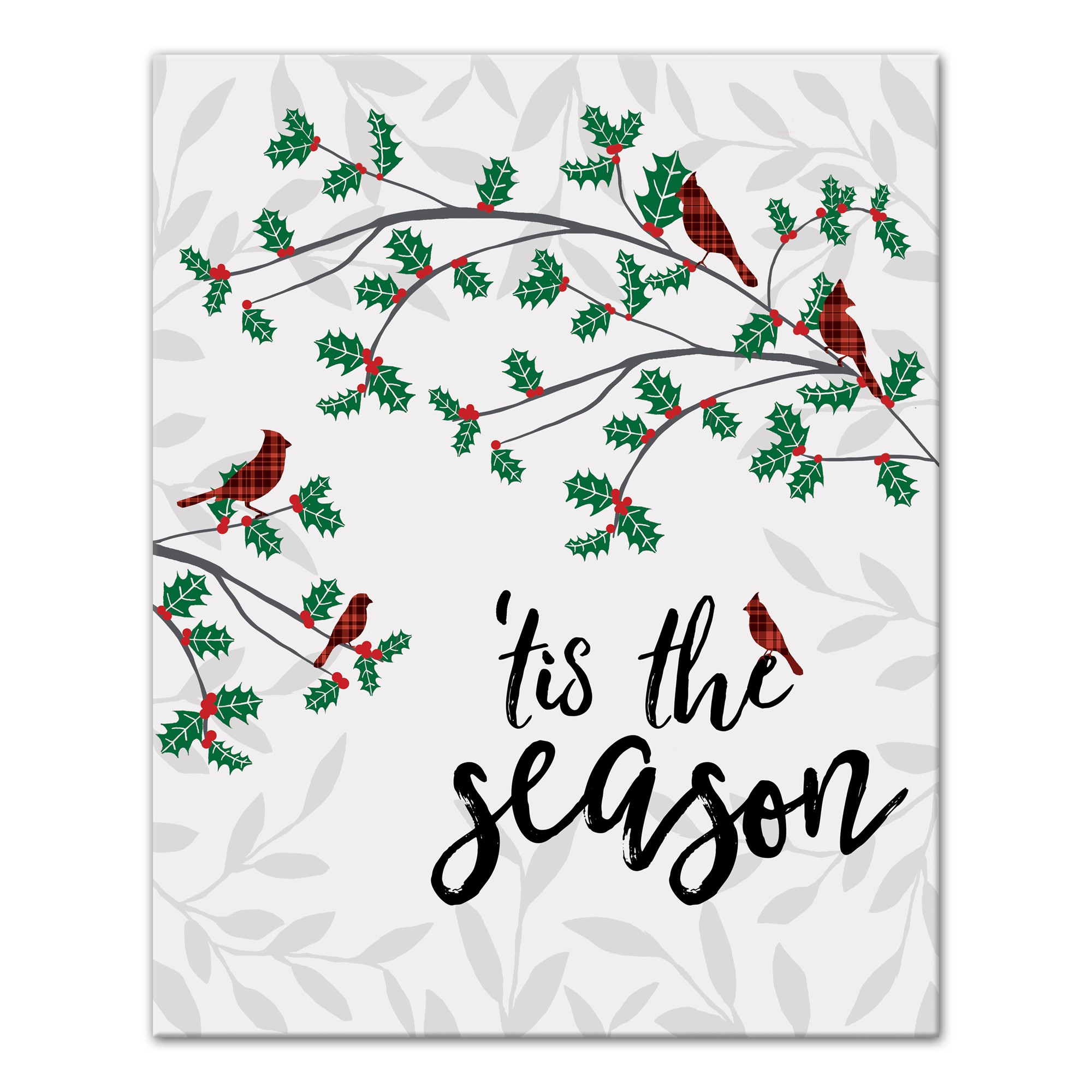 Tis The Season 16x20 Canvas Wall Art