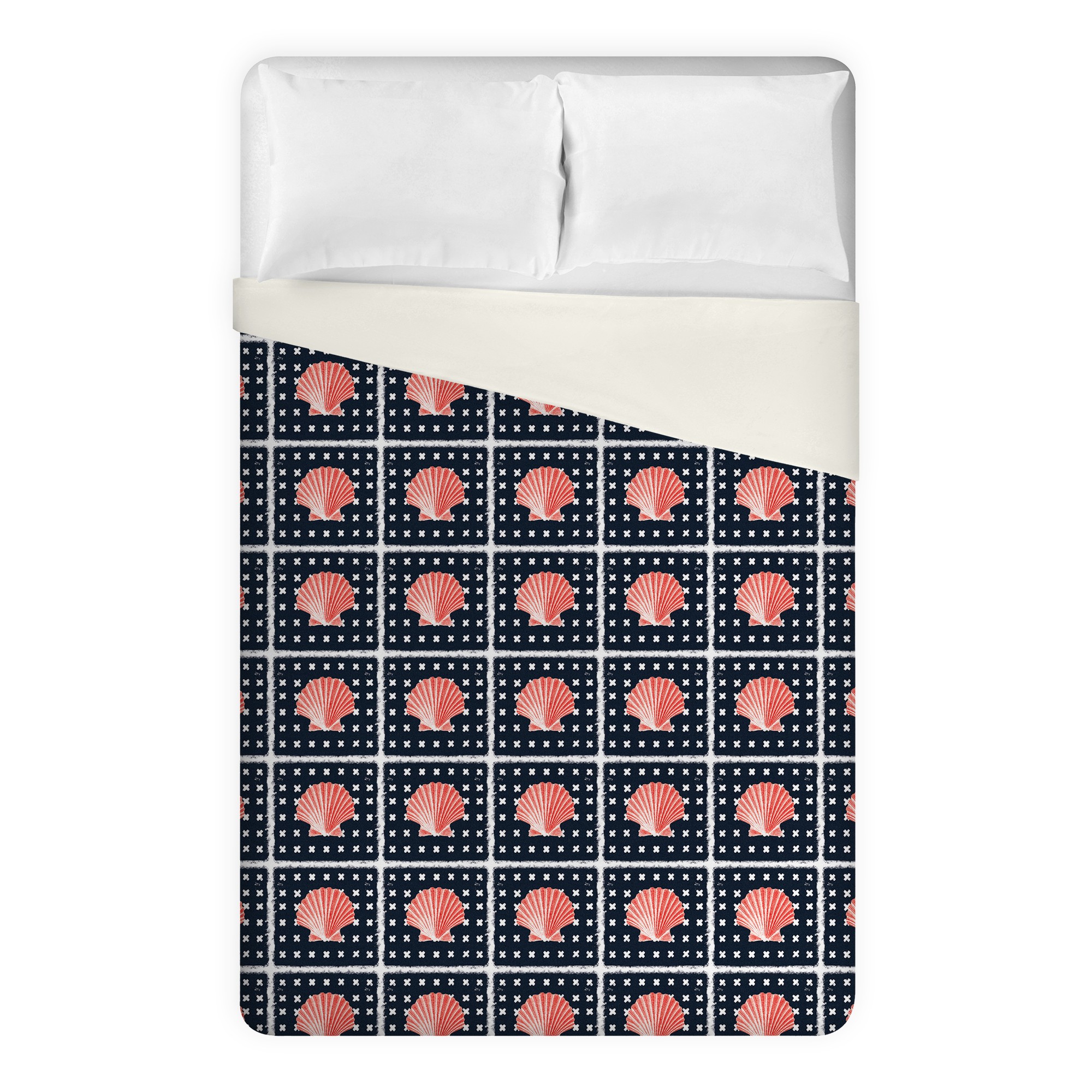 Shell Pattern Duvet