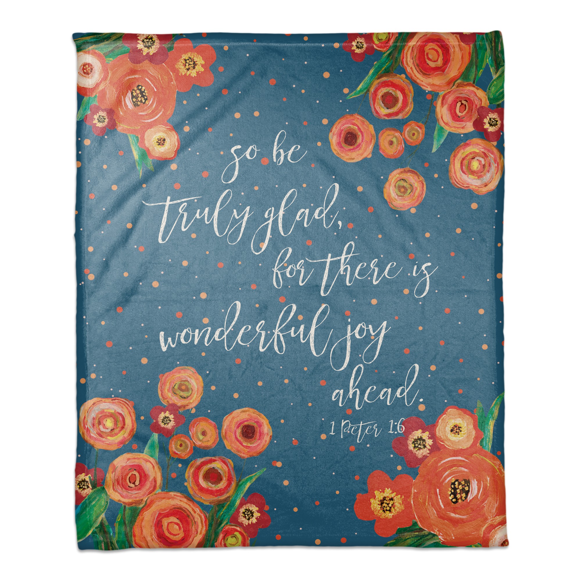Wonderful Joy Ahead 50x60 Coral Fleece Blanket