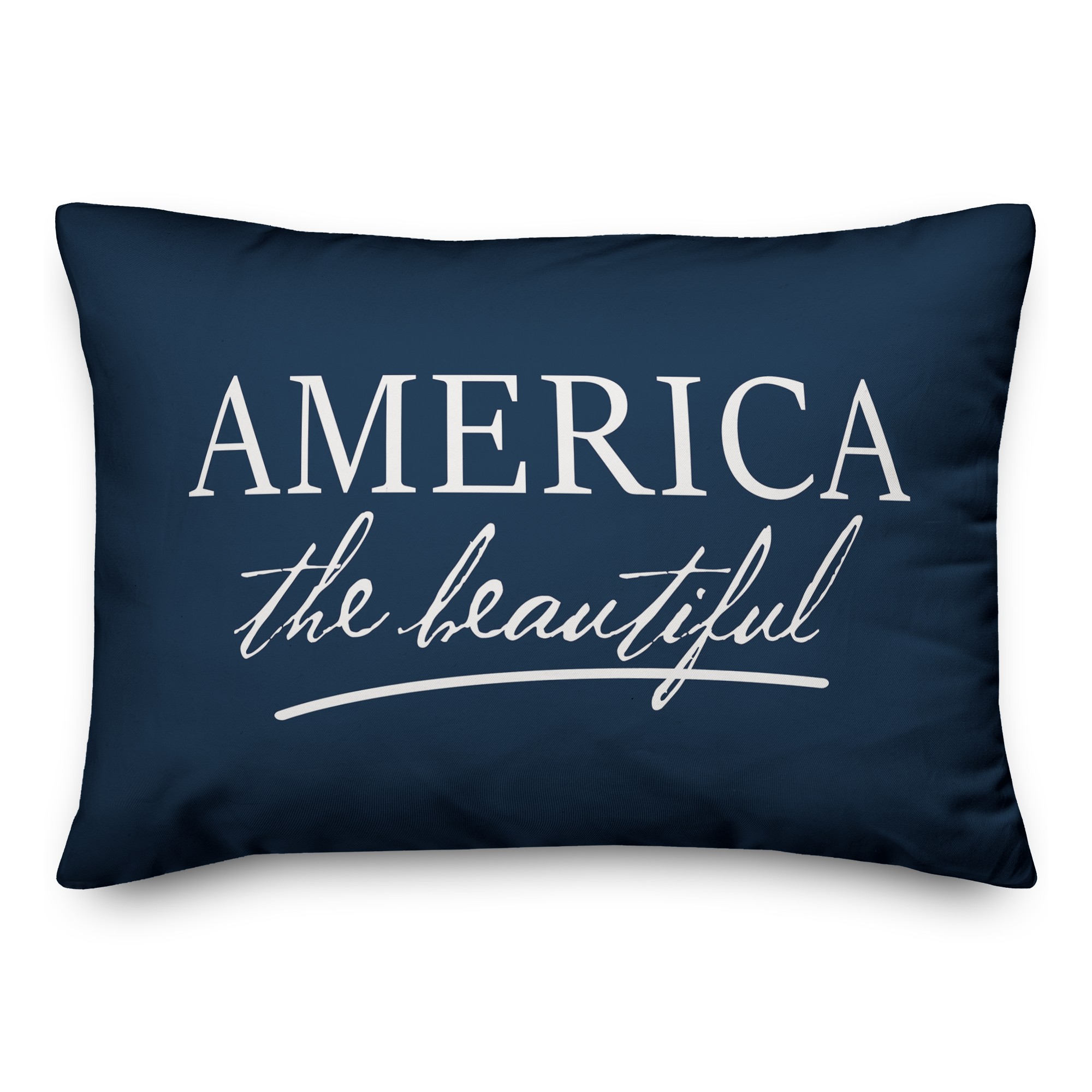 America the Beautiful 14x20 Indoor / Outdoor Pillow