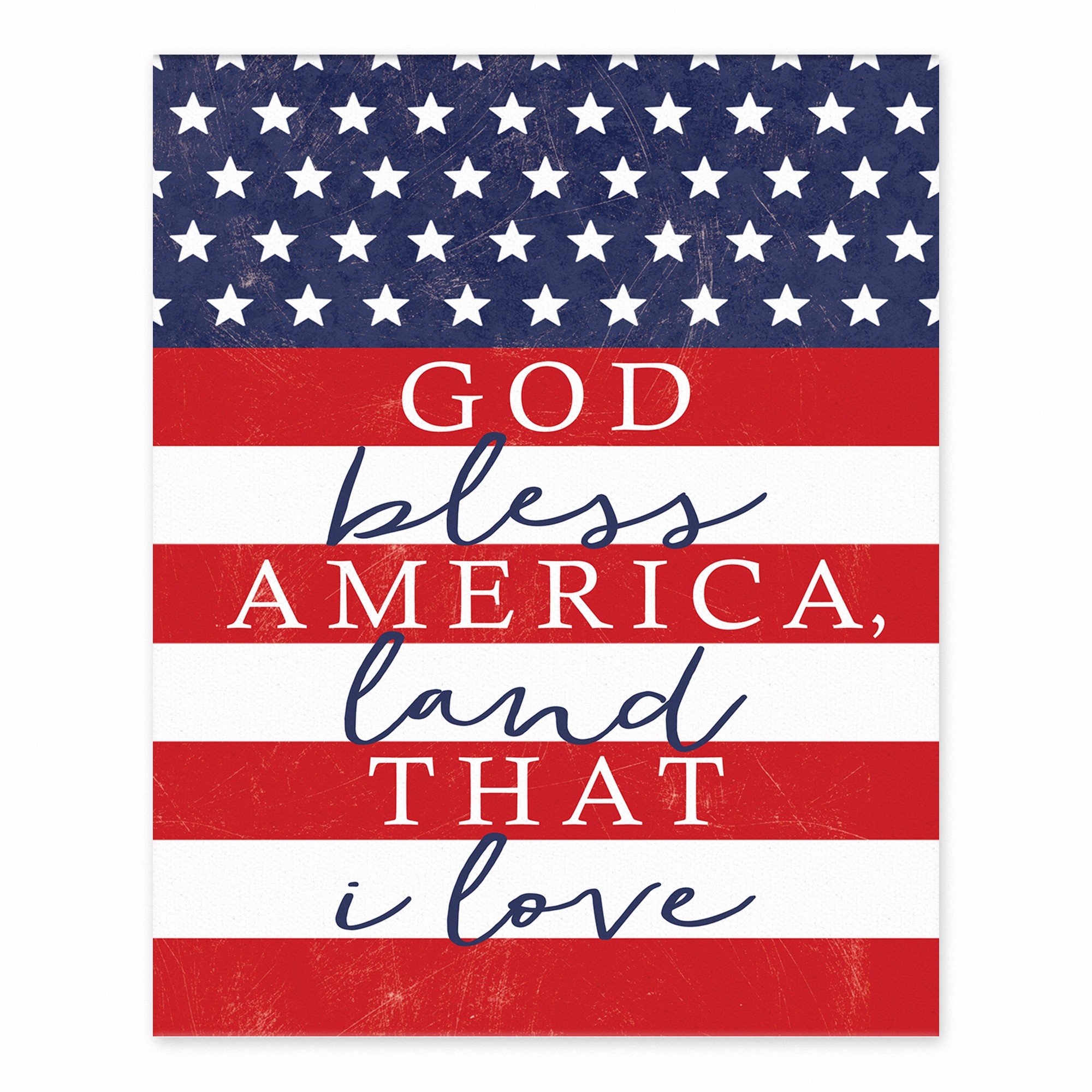 Land that I Love 8x10 Tabletop Canvas
