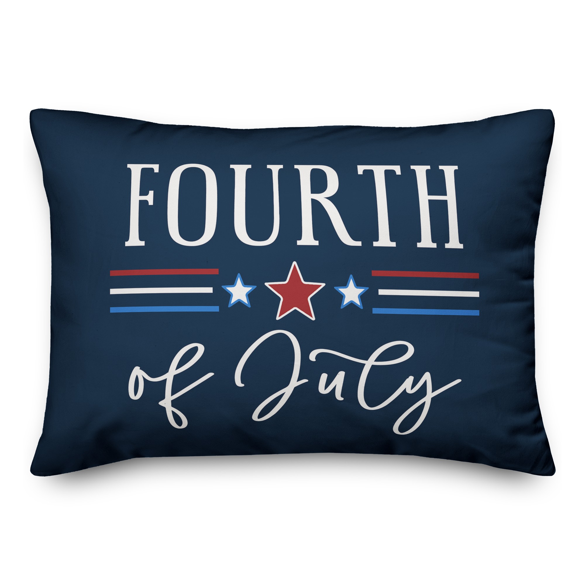 Fourth of July 14x20 Spun Poly Pillow