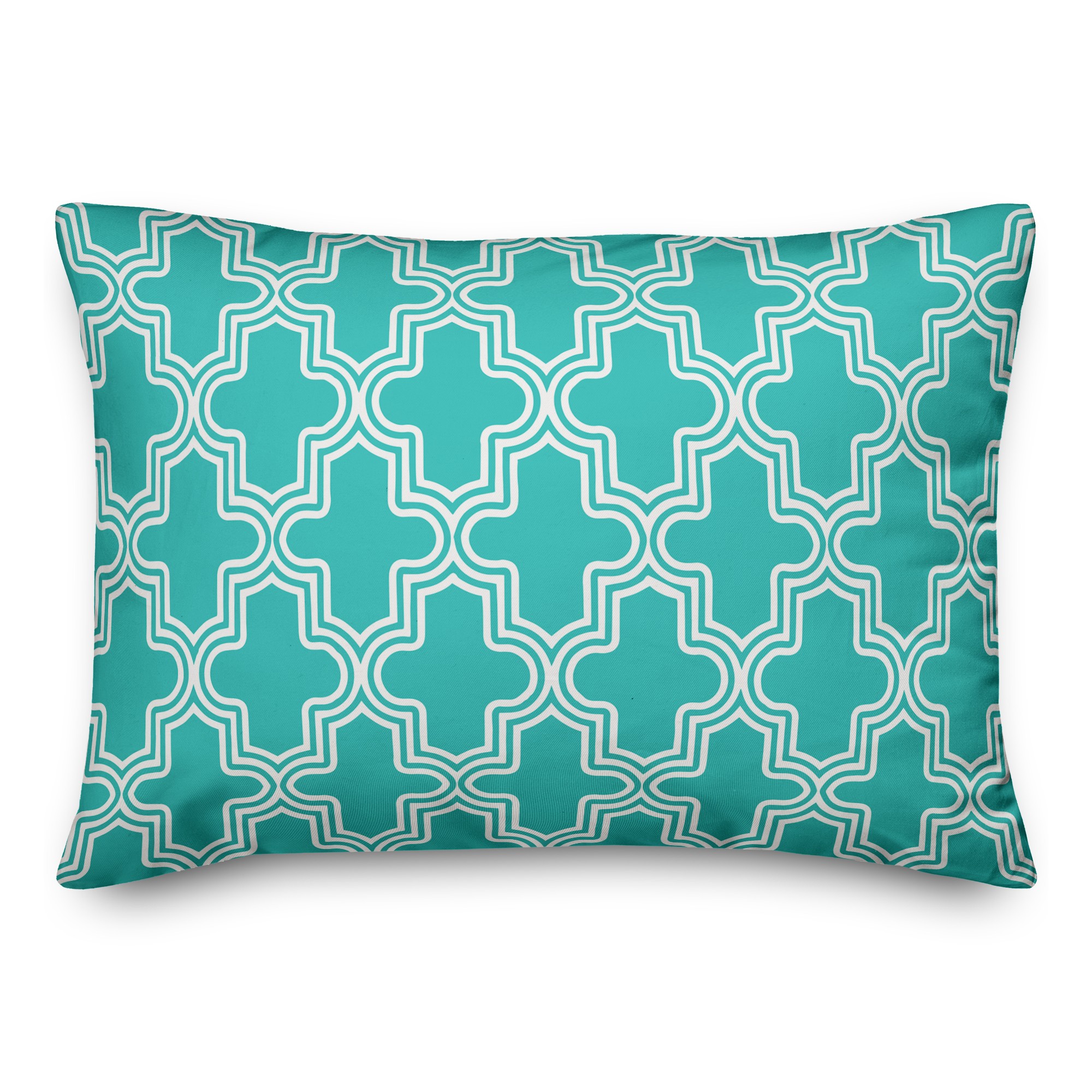 Boho Quatrefoil Pillow