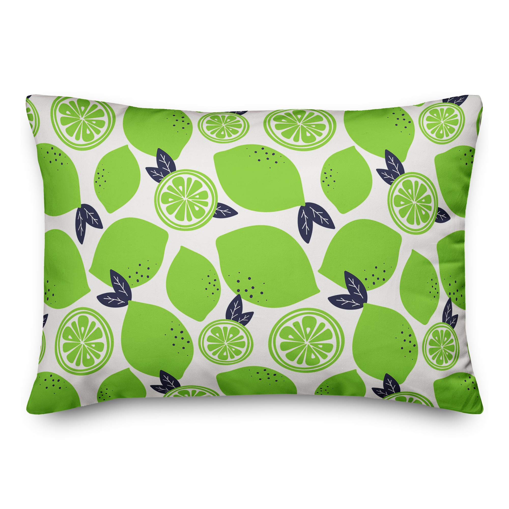 Fruit Print Pillow