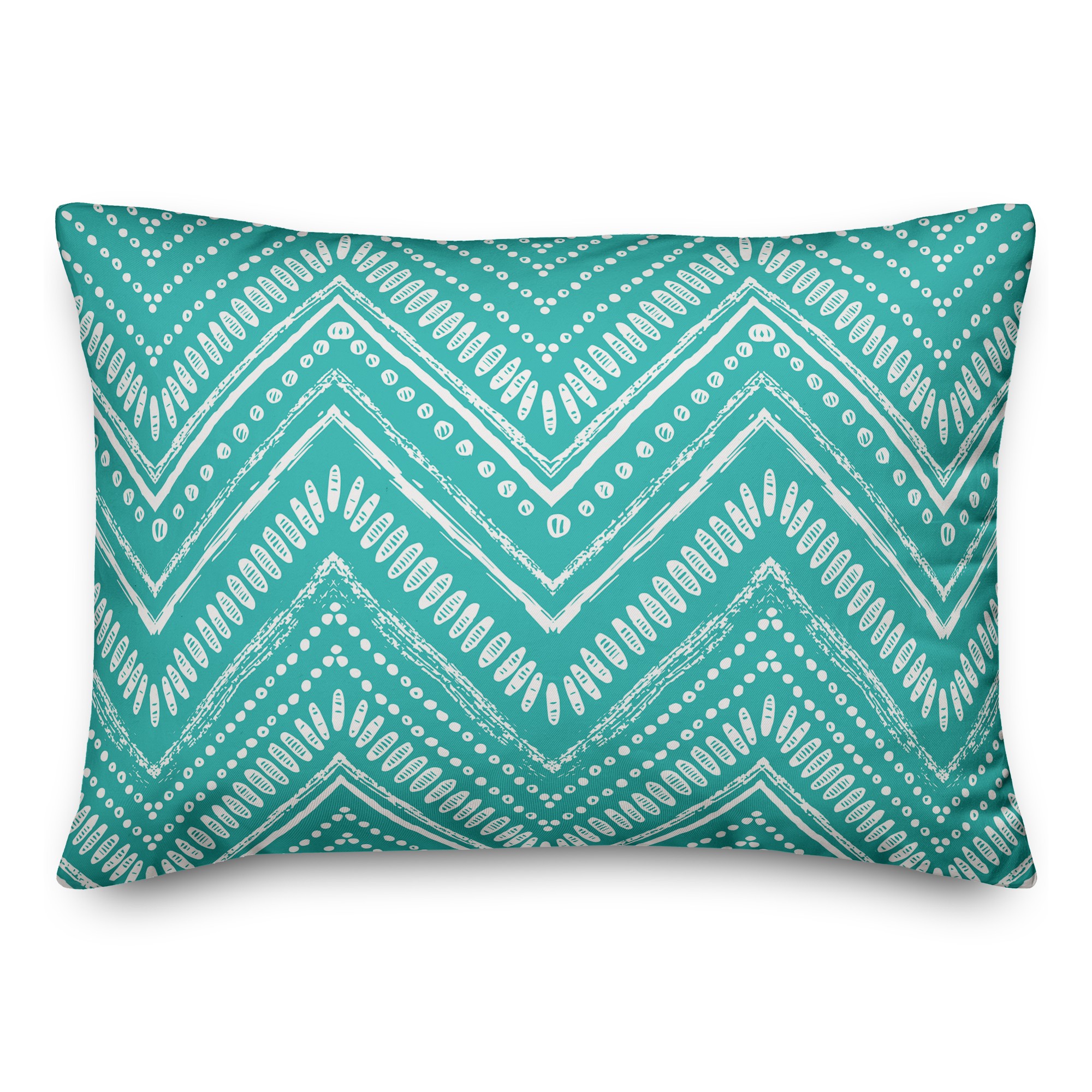 Boho Chevron Pillow